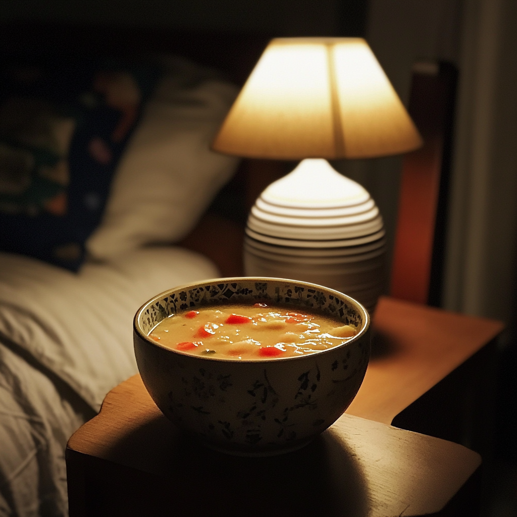 A bowl of soup | Source: Midjourney