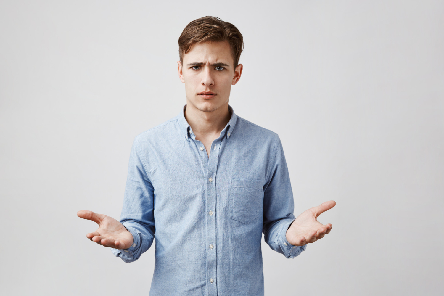 An annoyed young man | Source: Freepik