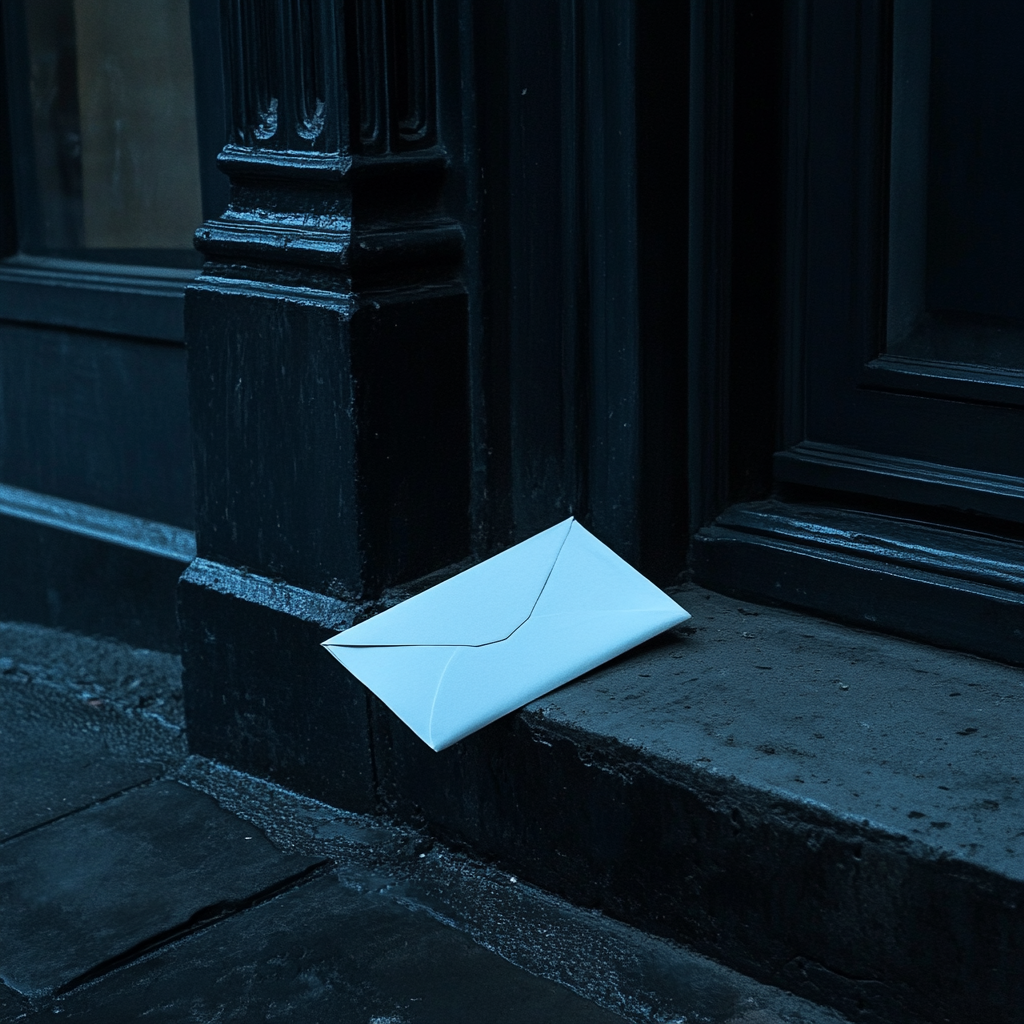 A note on the doorstep | Source: Midjourney