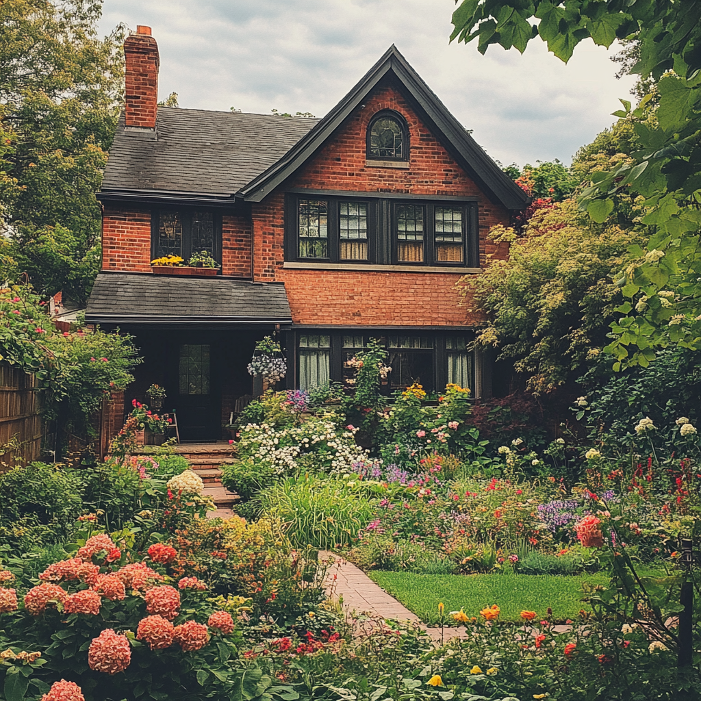 The exterior of a home | Source: Midjourney