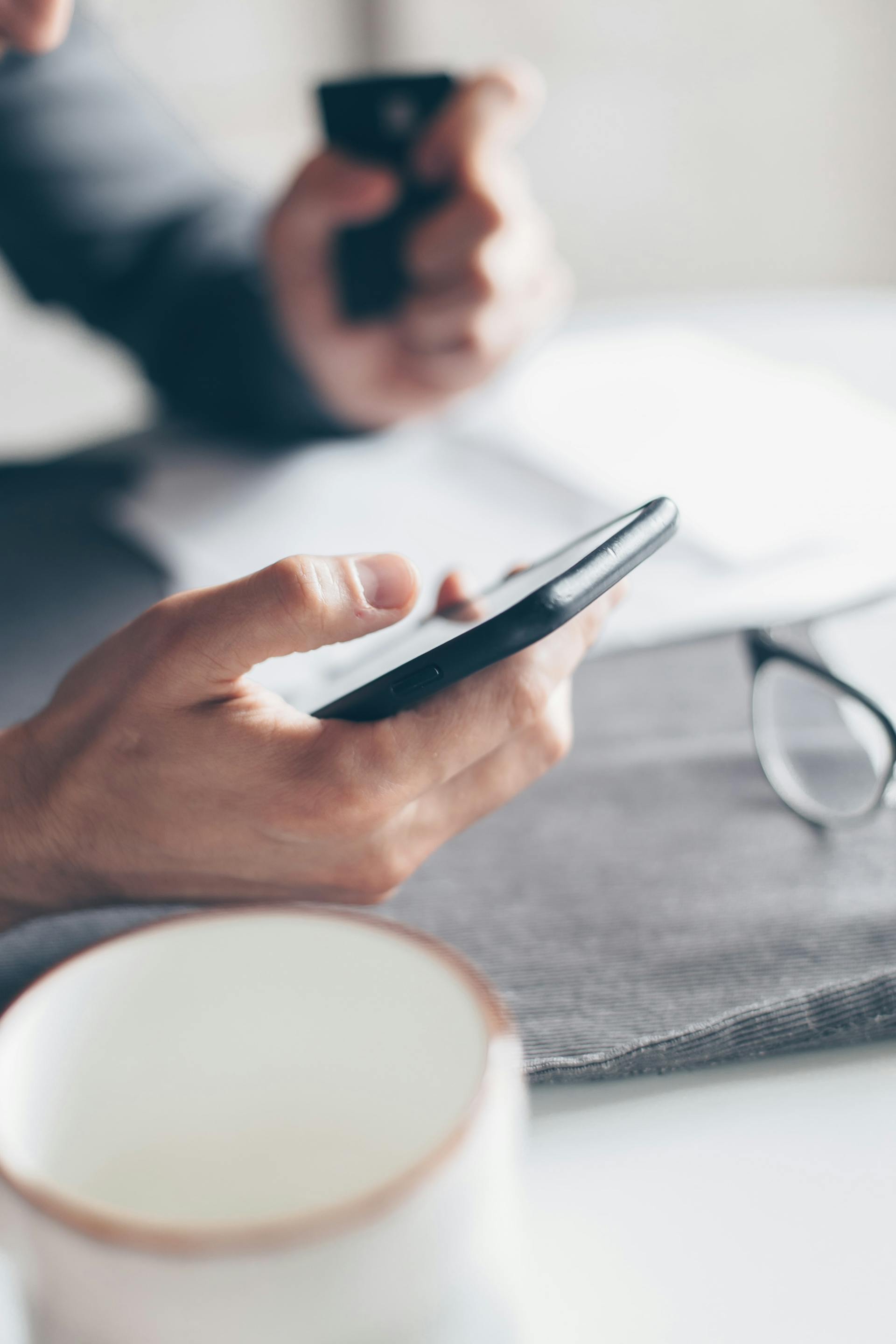 A man looking at a phone | Source: Pexels