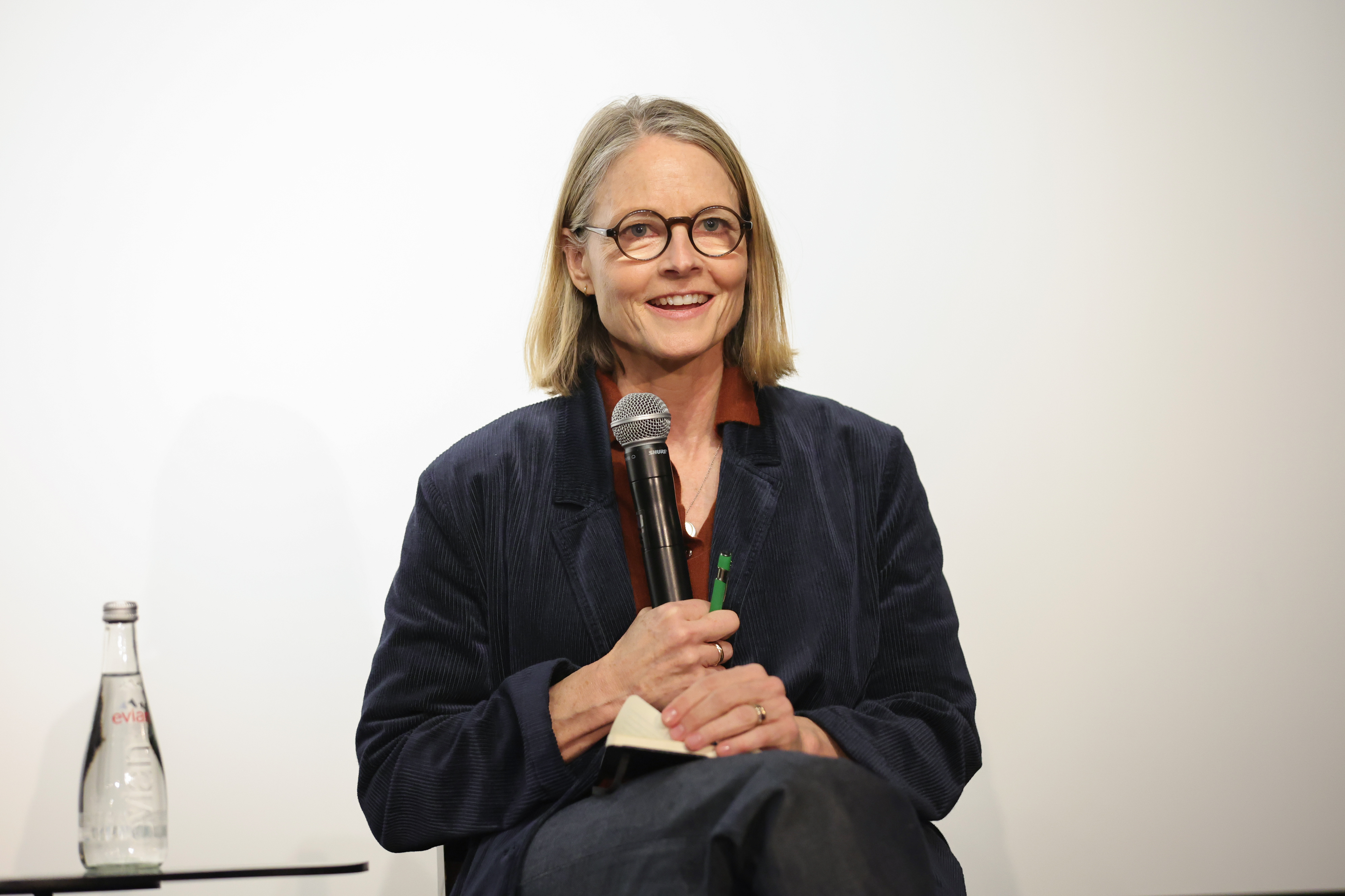 Jodie Foster attends Apple Original Films "Come See Me in the Good Light" Special Screening moderated by Jodie Foster at San Vicente Bungalows on January 10, 2026 in West Hollywood, California. | Source: Getty Images