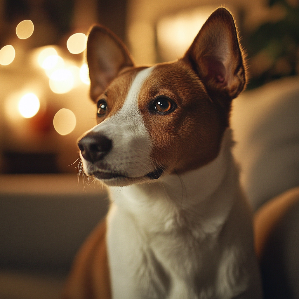 A side-view shot of a dog | Source: Midjourney