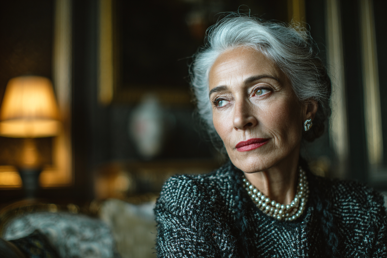 An older woman | Source: Midjourney