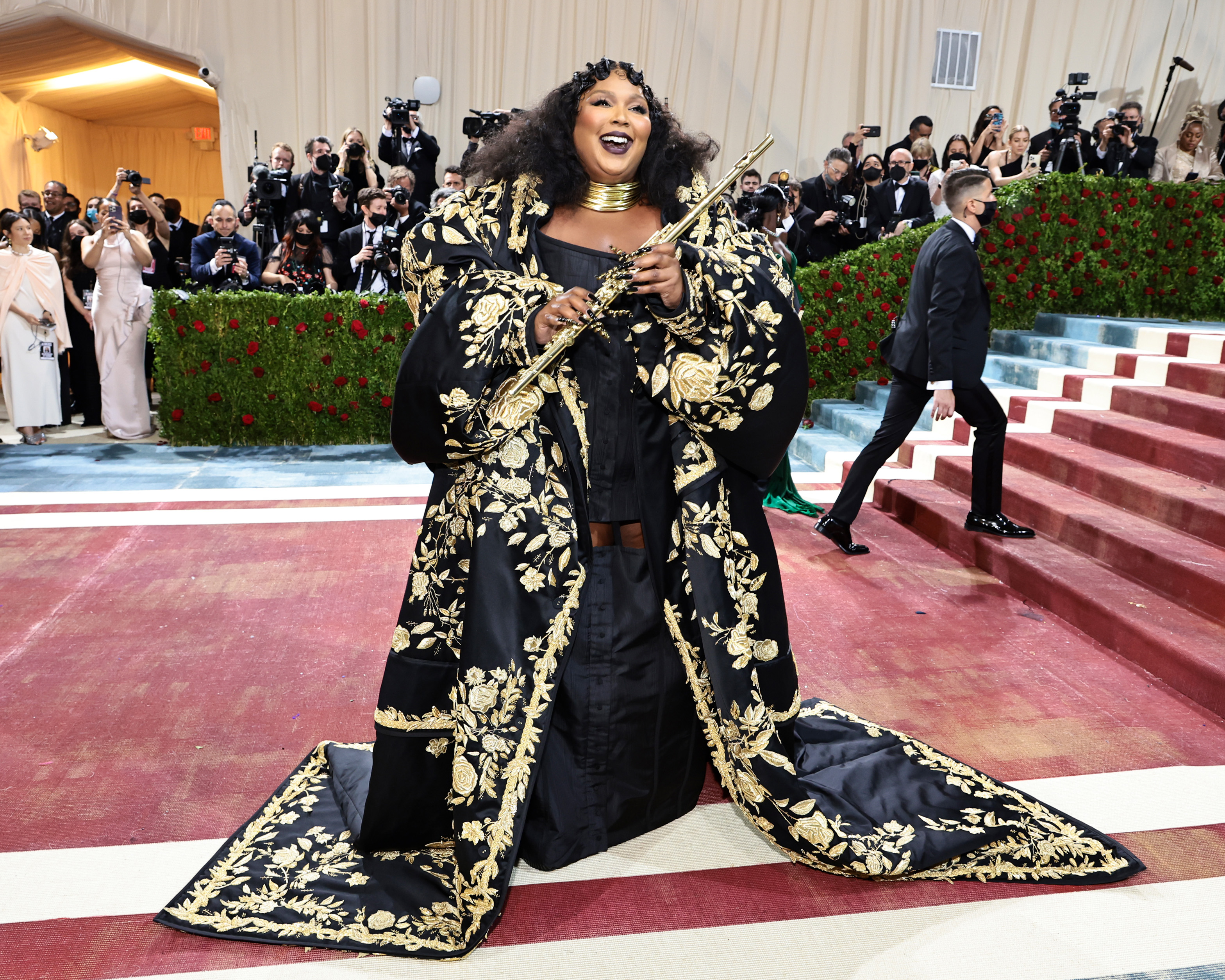 Lizzo attends The 2022 Met Gala Celebrating "In America: An Anthology of Fashion" at The Metropolitan Museum of Art on May 02, 2022 in New York City. | Source: Getty Images