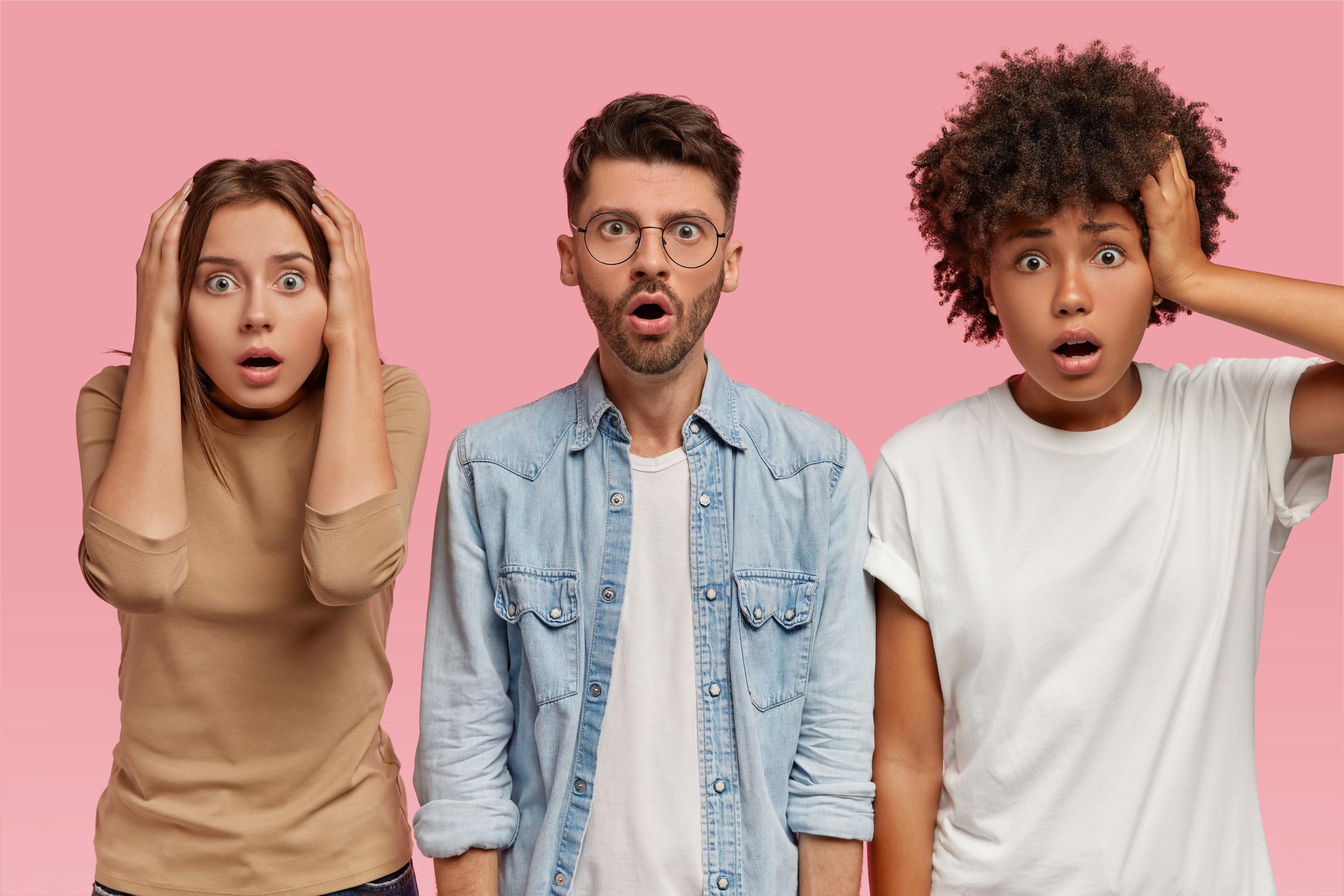 Shocked people | Source: Freepik