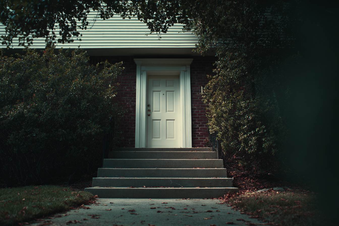 The front door of a house | Source: Midjourney