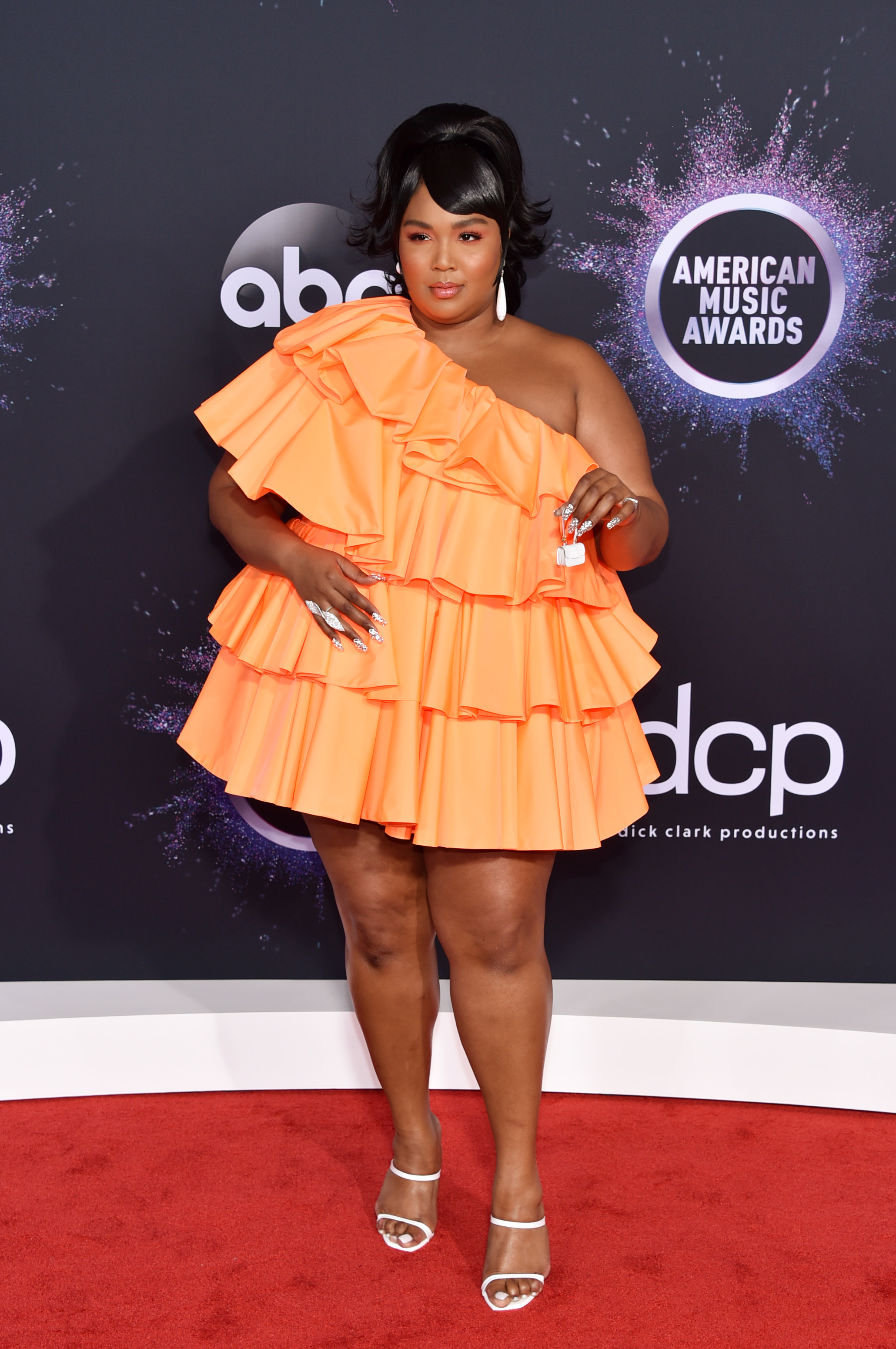 Lizzo attends the 2019 American Music Awards at Microsoft Theater on November 24, 2019 in Los Angeles, California. | Source: Getty Images
