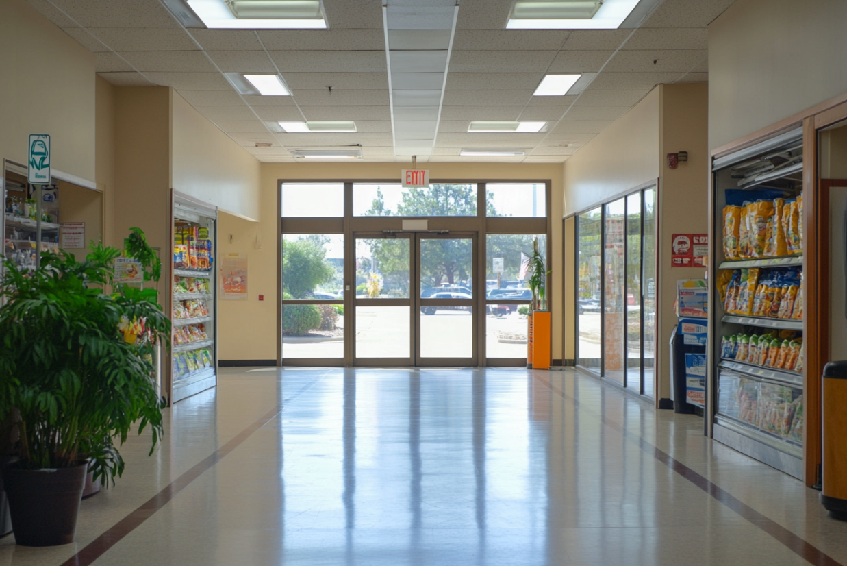 Grocery store exit | Source: Midjourney