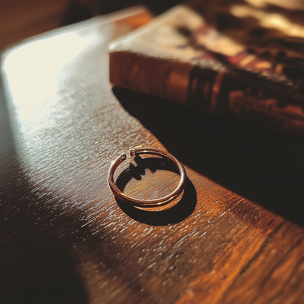 A close up of an earring | Source: Midjourney