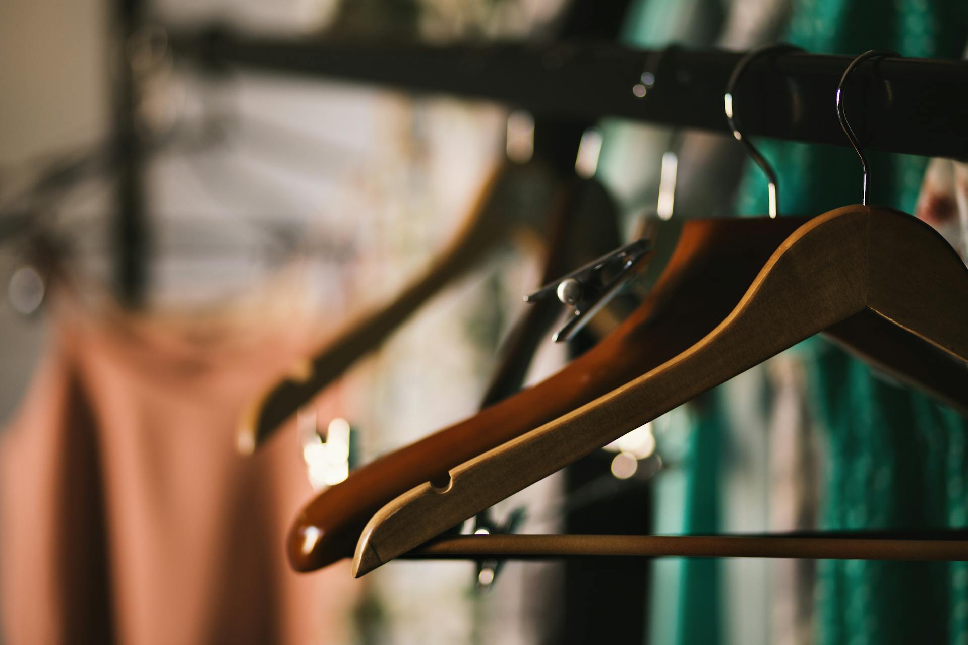 My Dad Invited My Brother and Me to His Wedding to the Woman He Cheated on Our Mom With – He Had No Idea He'd Regret It Soon 18 A close-up shot of hangers | Source: Pexels