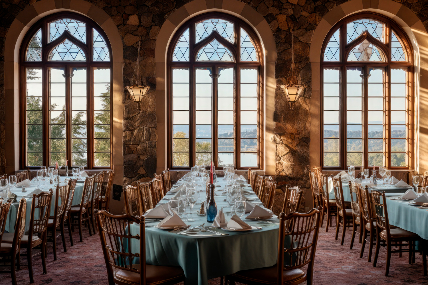 The interior of an elegant restaurant | Source: Freepik