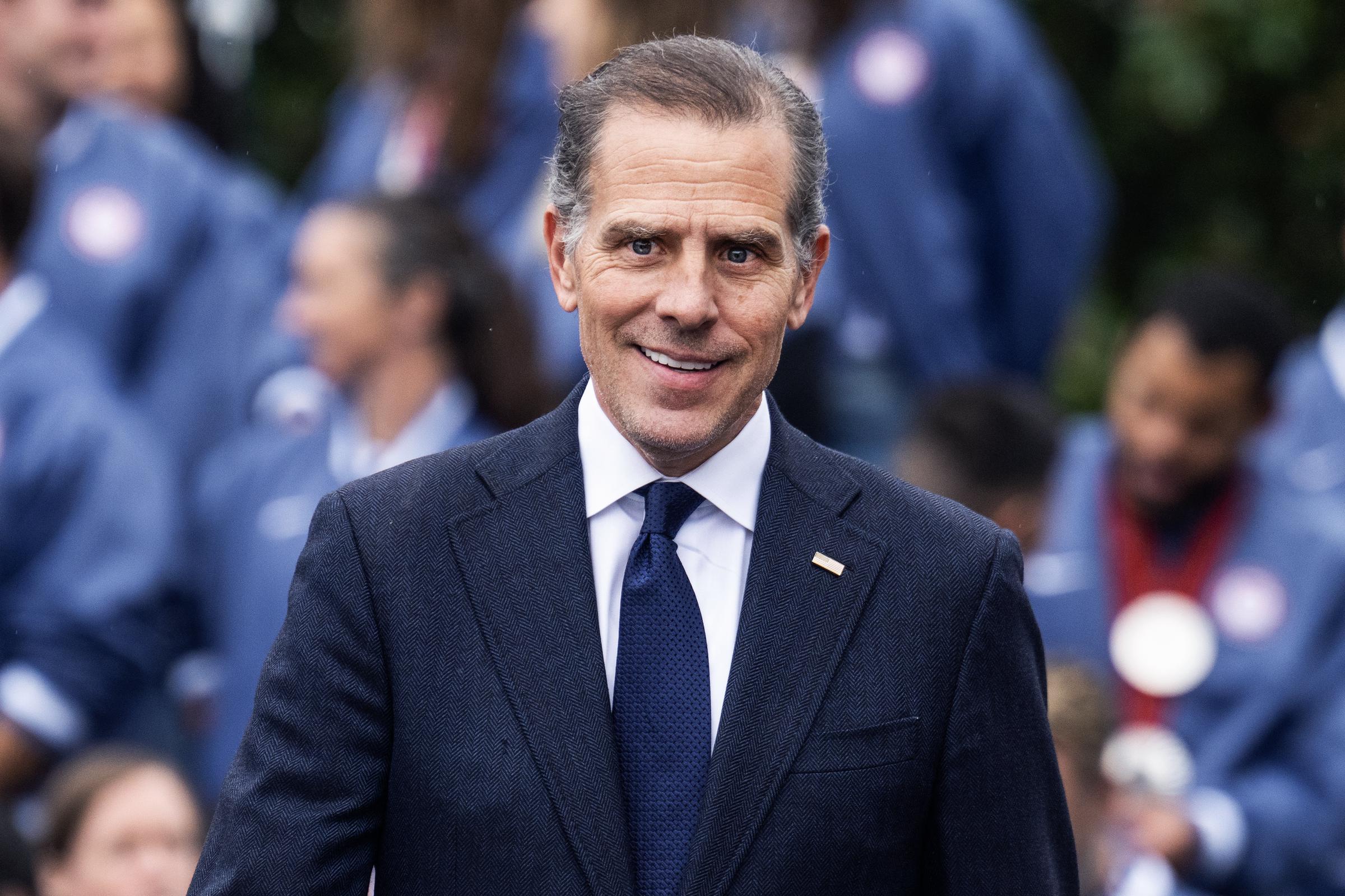 Hunter Biden is seen during an event to celebrate the U.S. Olympic and Paralympic teams on the South Lawn of the White House on Monday, September 30, 2024. | Source: Getty Images