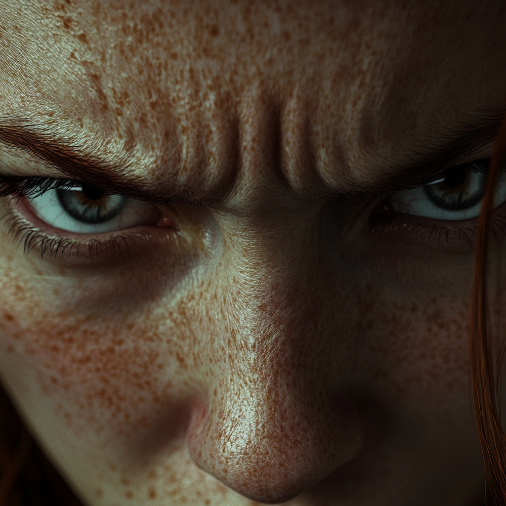 A close-up shot of a womans eyes | Source: Midjourney