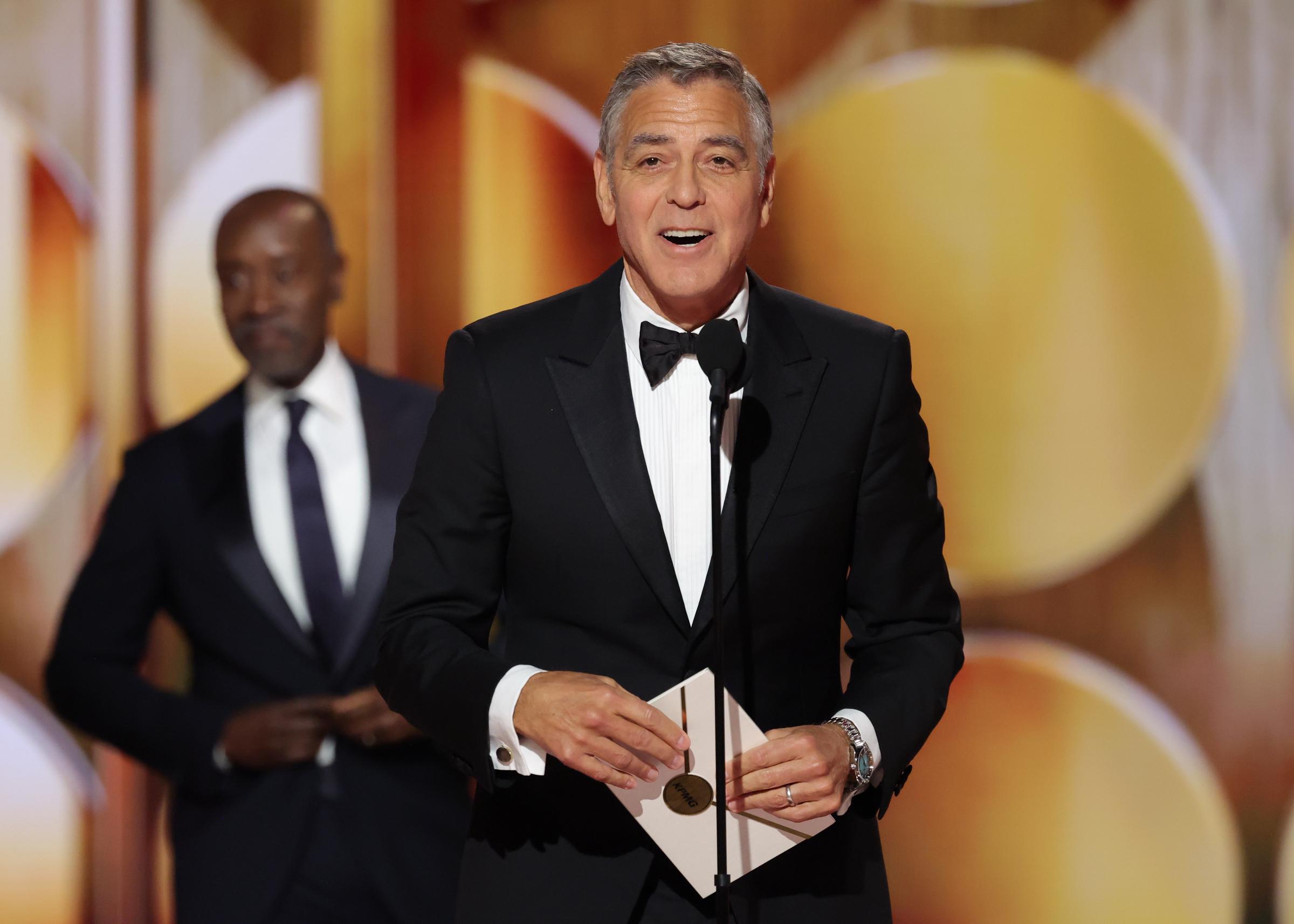 George Clooney at the 83rd Annual Golden Globes held at The Beverly Hilton on January 11, 2026 in Beverly Hills, California. | Source: Getty Images