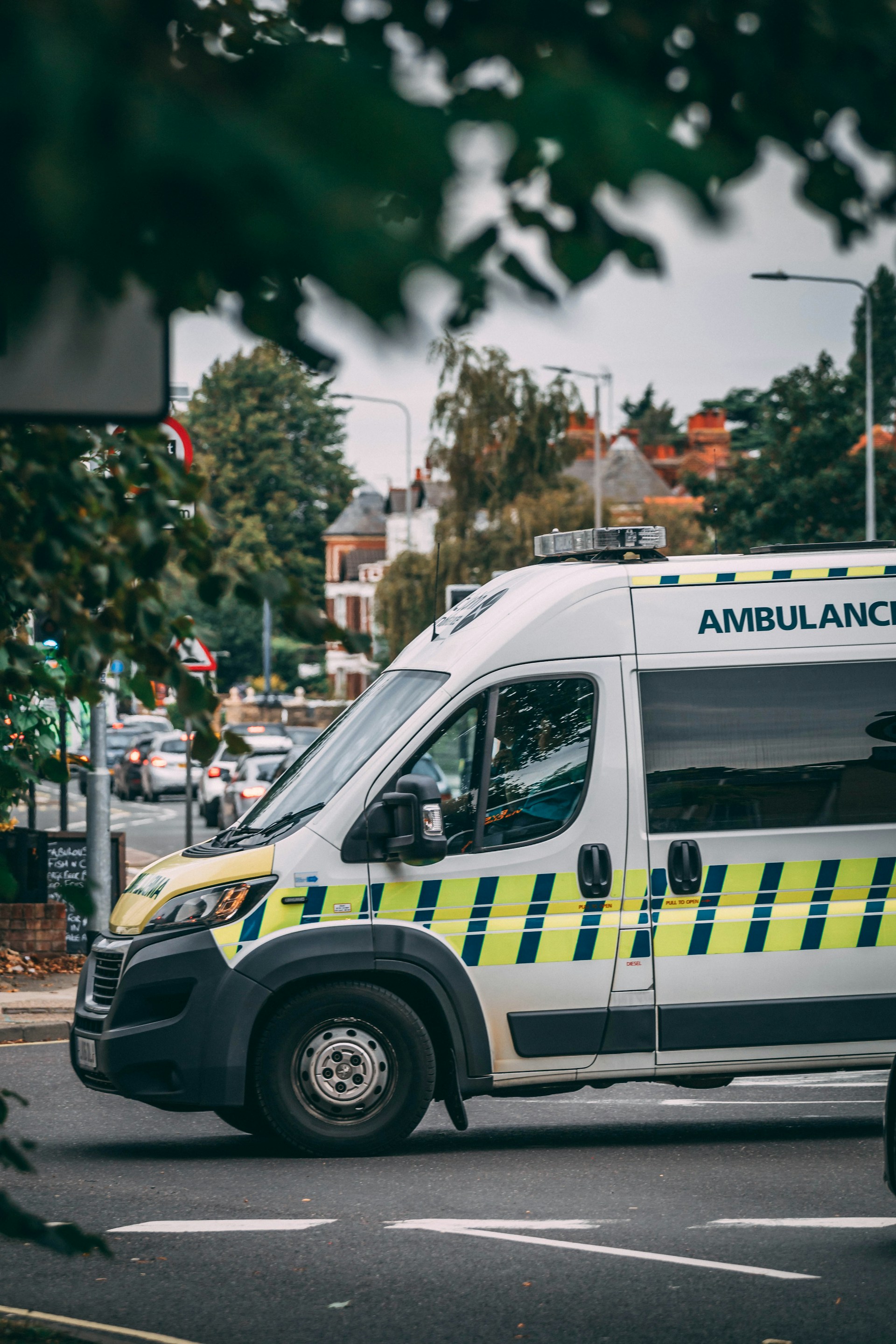 An ambulance on the street | Source: Unsplash
