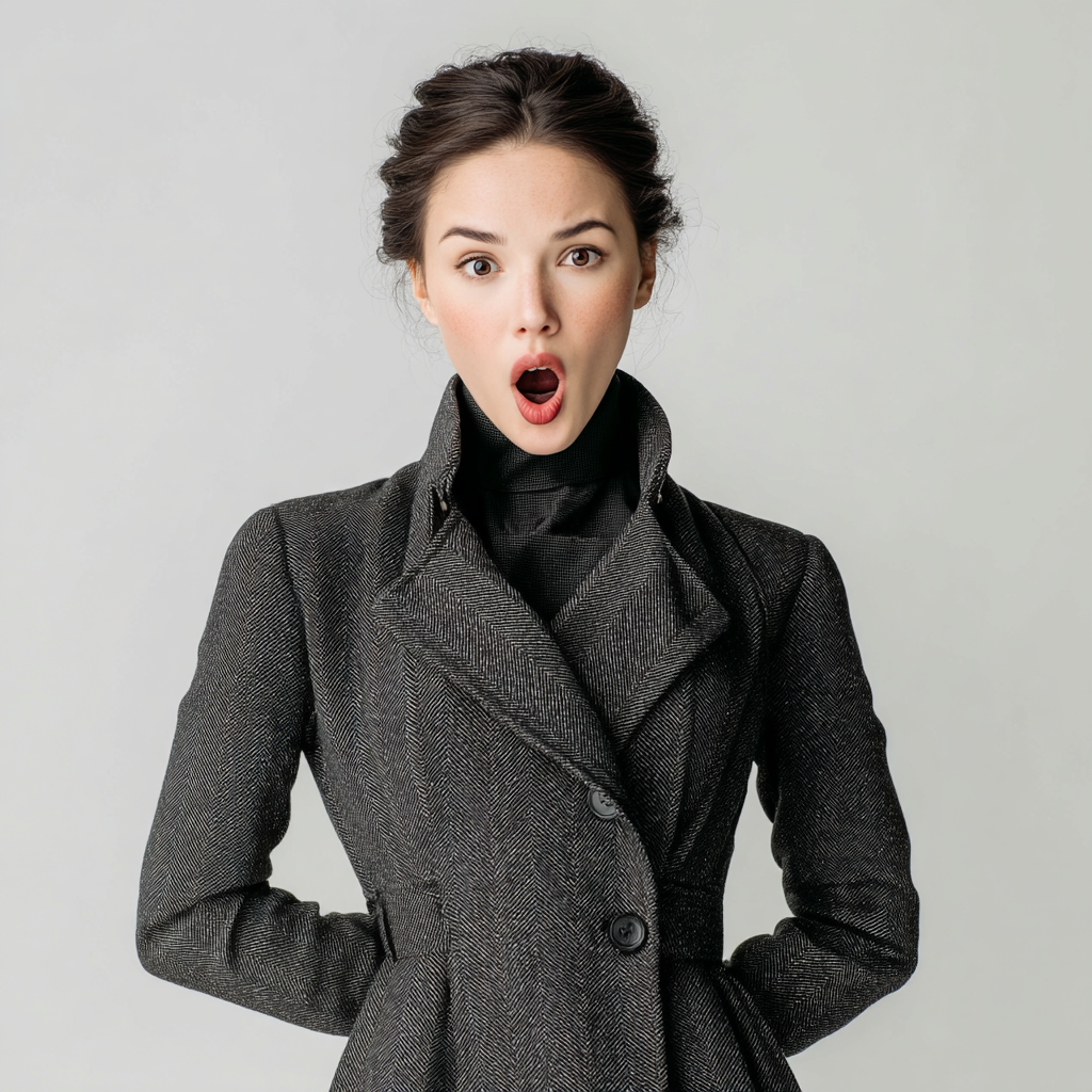 A shocked woman | Source: Midjourney