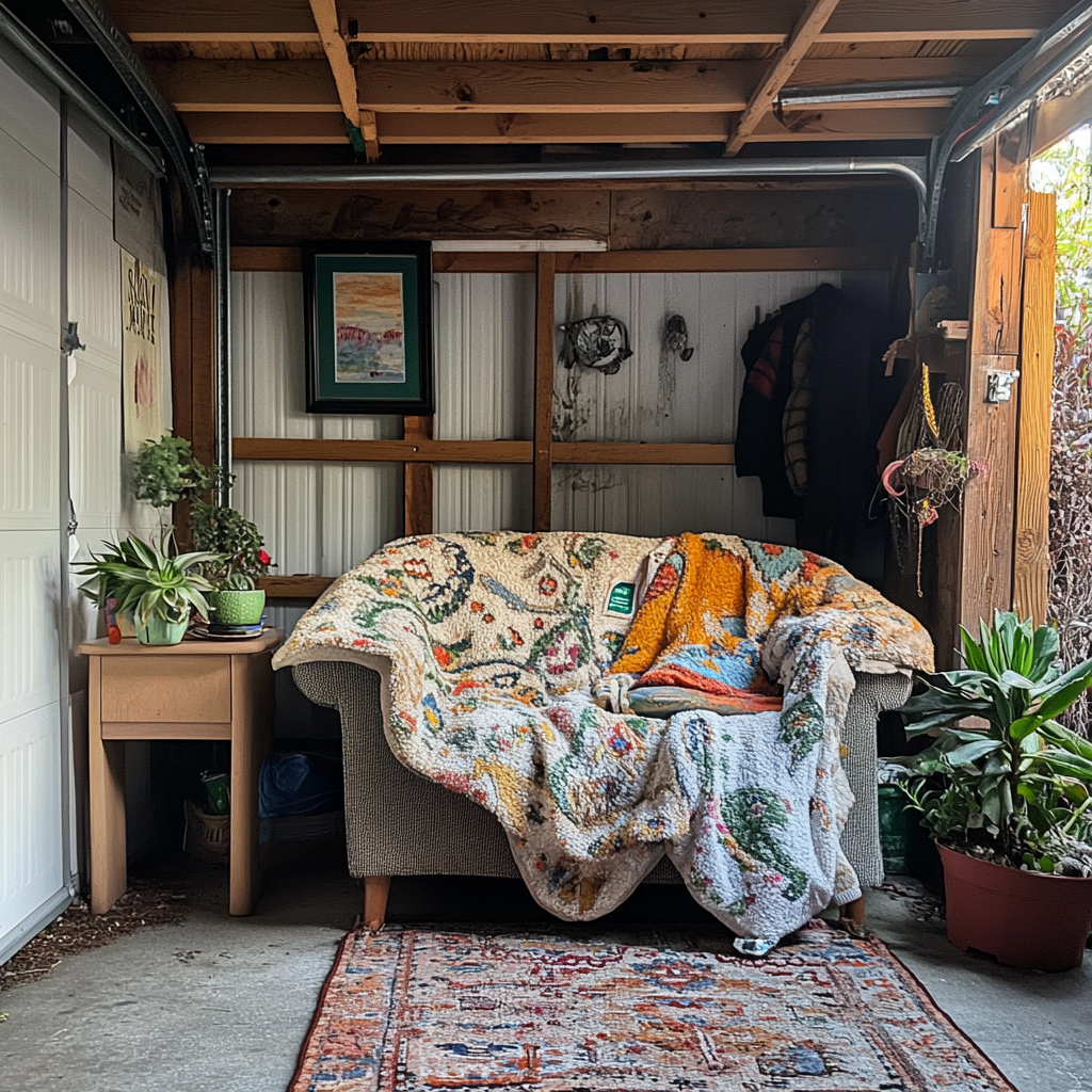 A cosy garage setting | Source: Midjourney