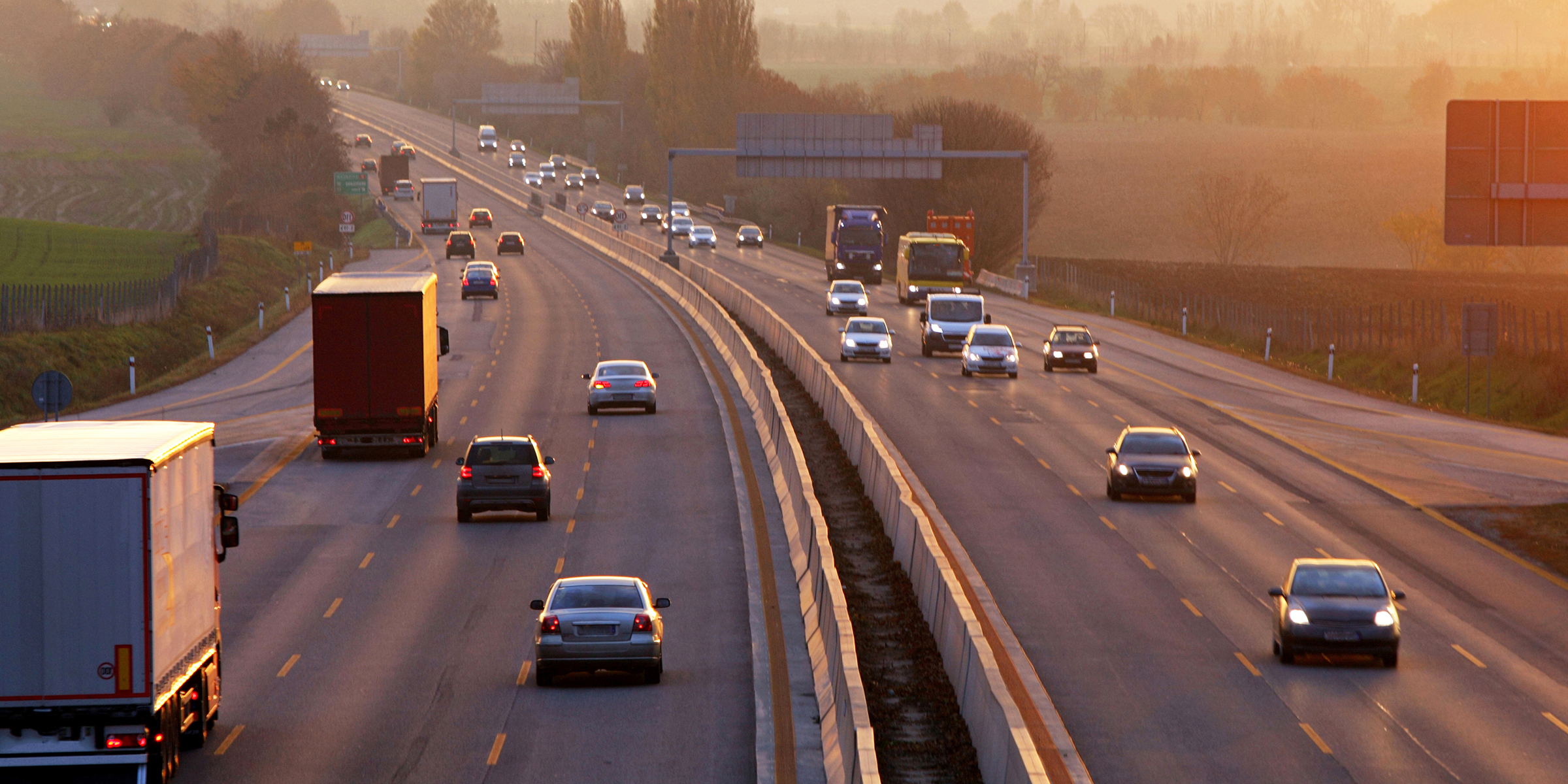 Cars traveling on a highway | Source: Shutterstock