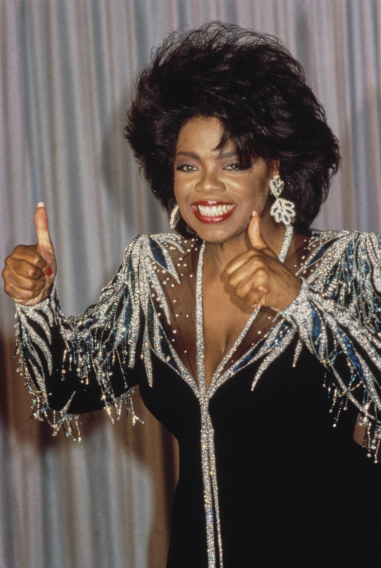 Oprah Winfrey attends the 59th Academy Awards at the Dorothy Chandler Pavilion in Los Angeles, California, March 30, 1987. | Source: Getty Images