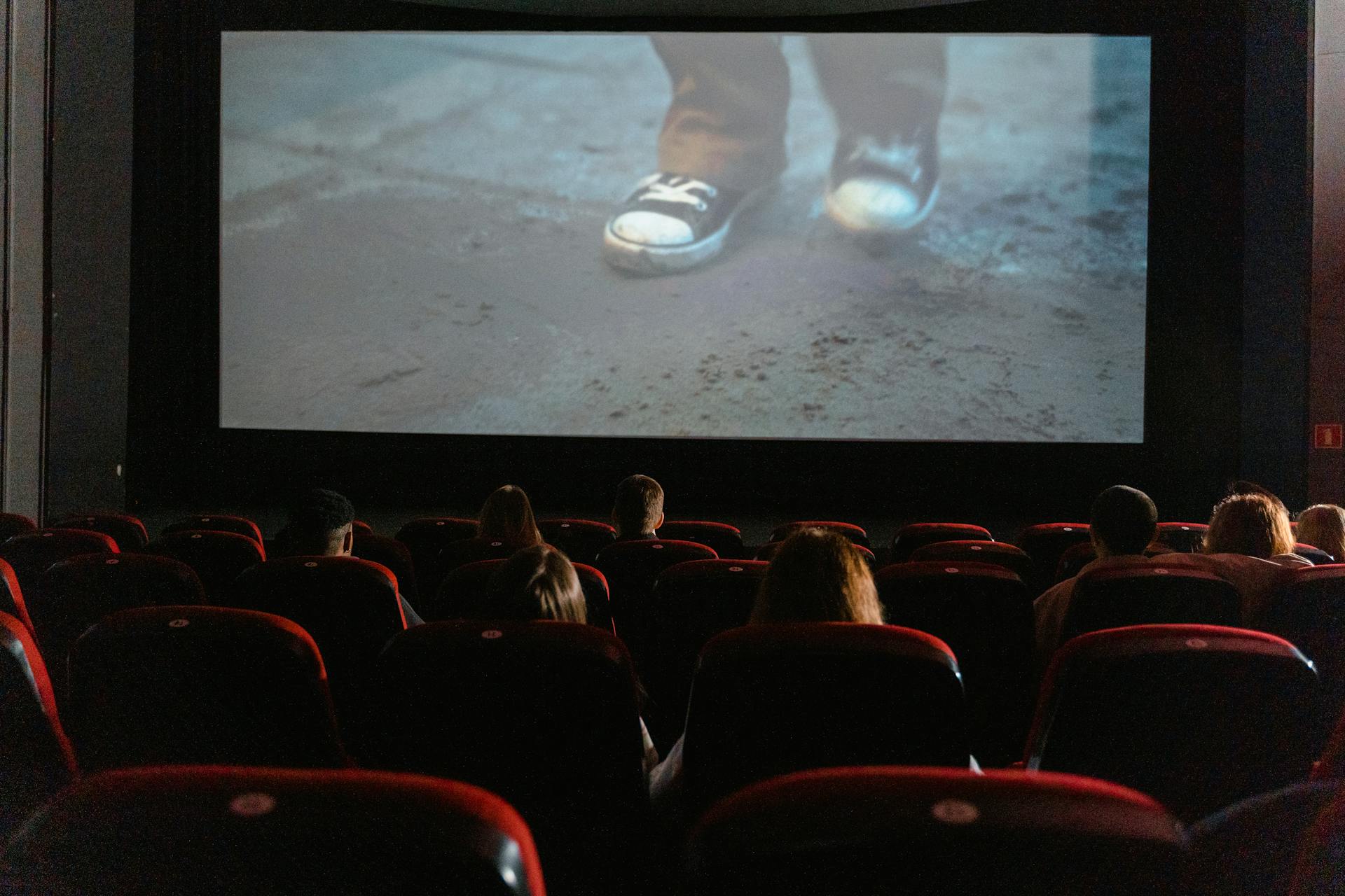People watching a movie | Source: Pexels