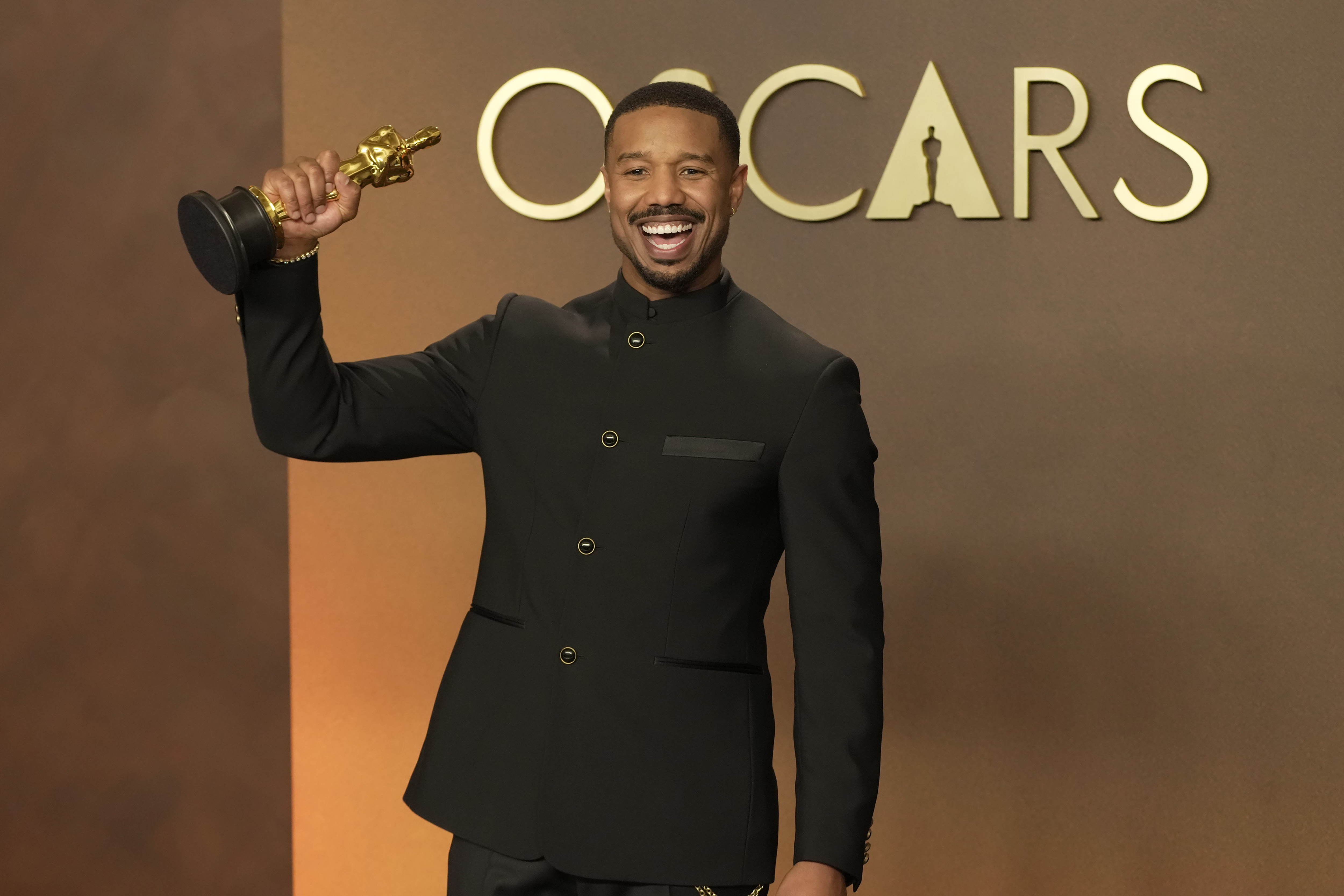 Michael B. Jordan, winner of the Best Actor Award for “Sinners," poses in the press room during the 98th Oscars at Dolby Theatre on March 15, 2026 in Hollywood, California. | Source: Getty Images