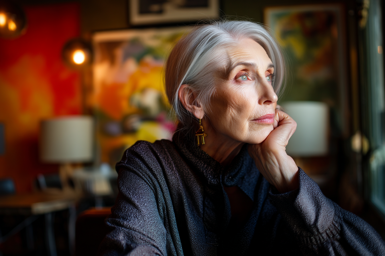 An older woman | Source: Midjourney
