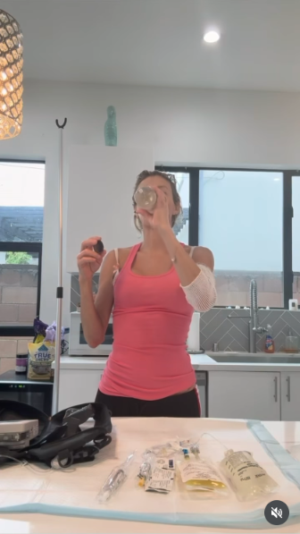 A screengrab of Brandi Glanville's video, shared on September 8, 2026. | Source: Instagram/brandiglanville