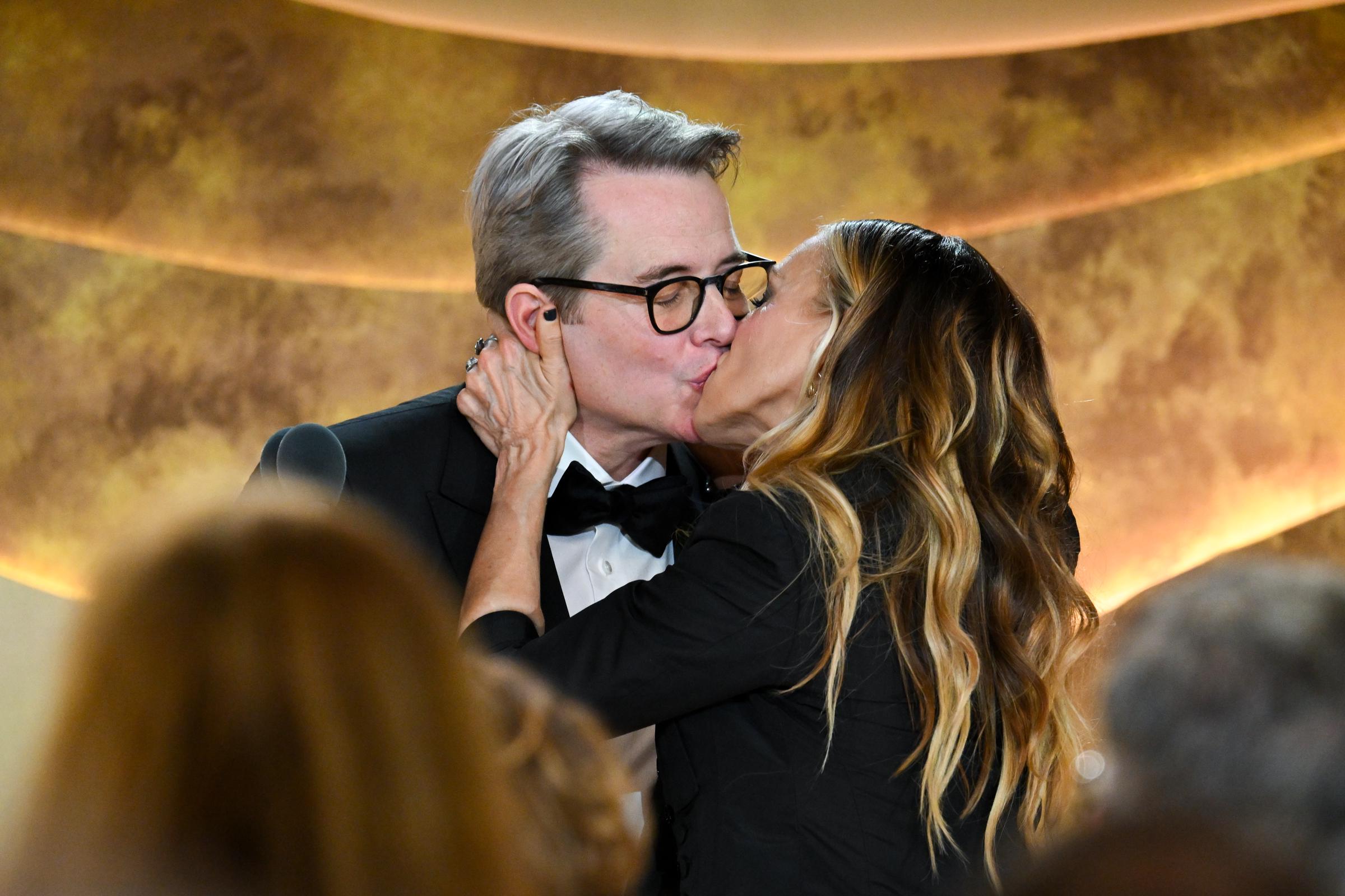 Matthew Broderick and Sarah Jessica Parker attended "Golden Eve: The Golden Globes Honor Helen Mirren & Sarah Jessica Parker" at The Beverly Hilton on January 6, 2026, in Beverly Hills, California. | Source: Getty Images