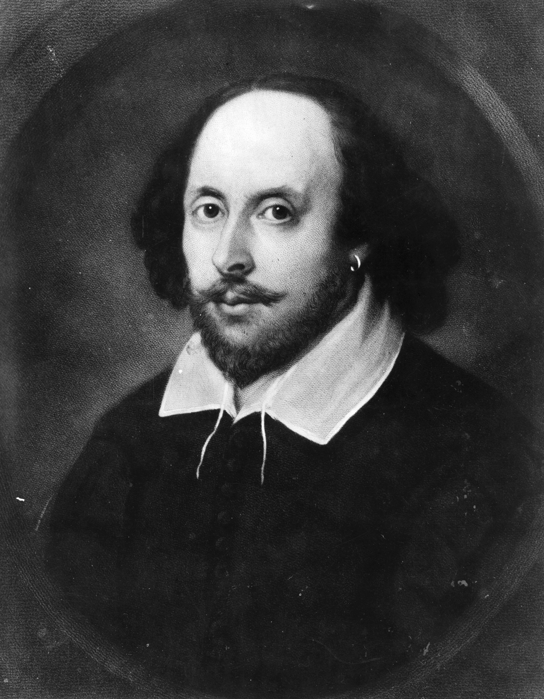 A portrait of William Shakespeare, circa 1610. | Source: Getty Images