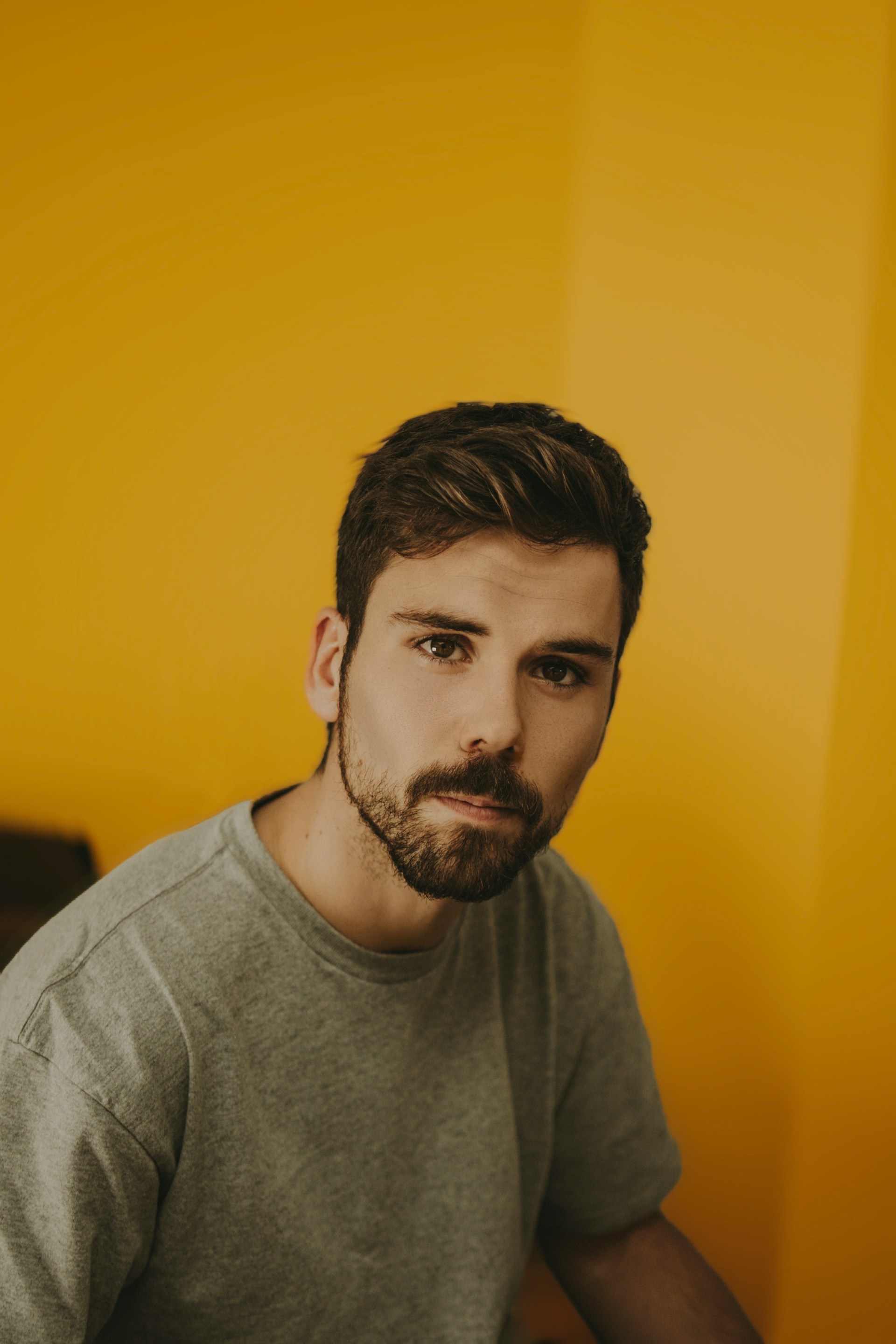 A solemn-looking man | Source: Unsplash