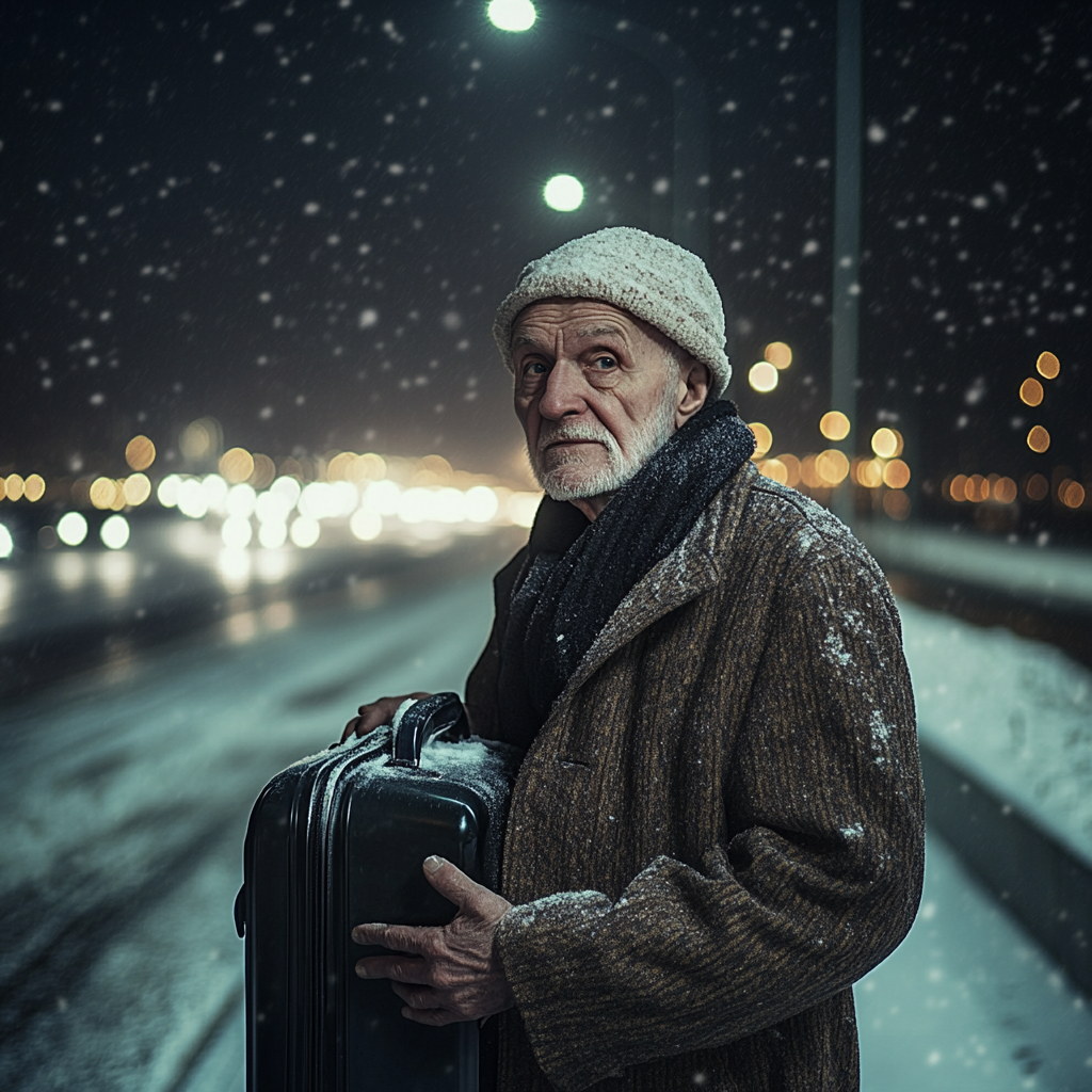 A sad elderly man | Source: Midjourney