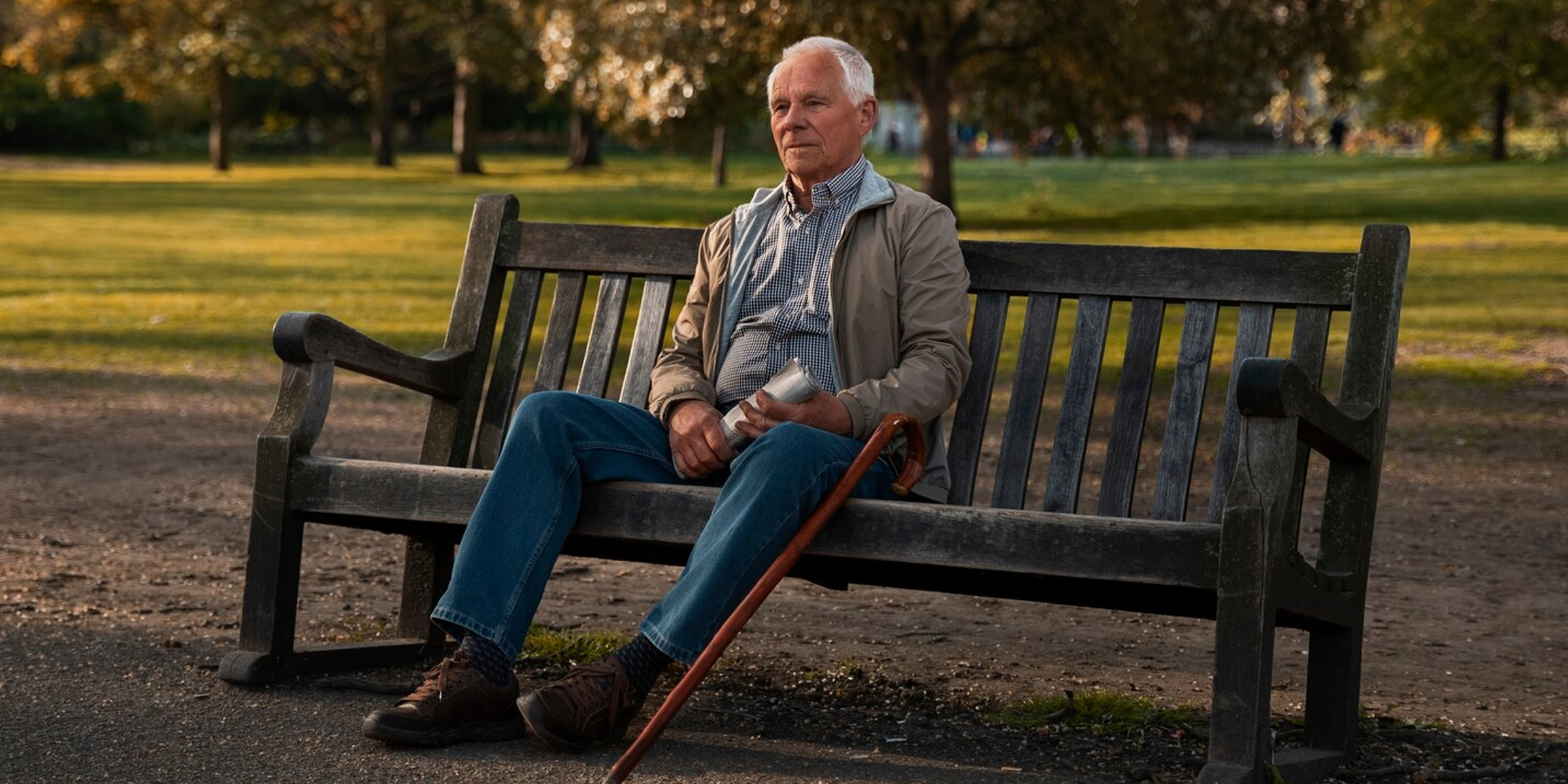 A man sitting on a bench | Source: Freepik