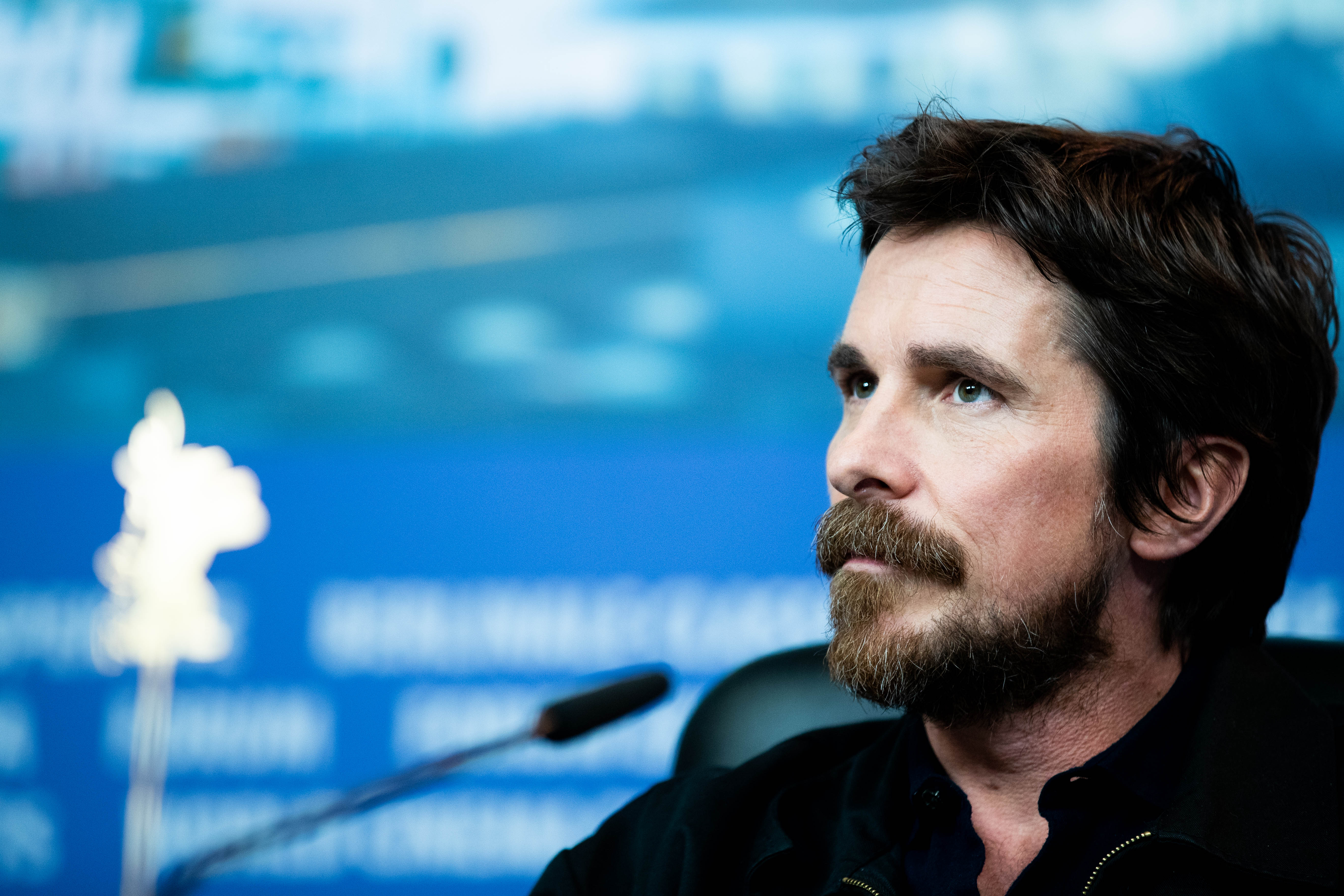 Christian Bale attends the "Vice" Press Conference during the 69th Berlinale International Film Festival Berlin at Grand Hyatt Hotel on February 11, 2019 in Berlin, Germany. | Source: Getty Images