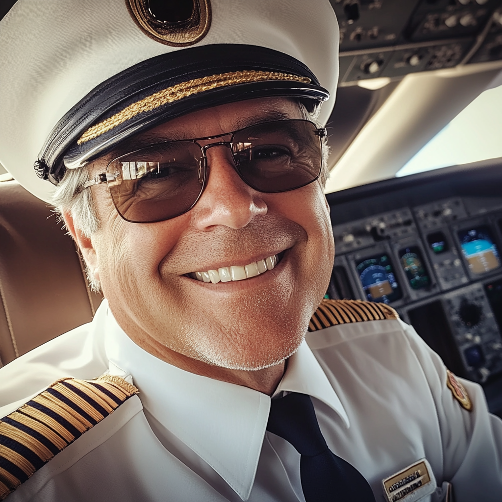 Um close de um capitão | Fonte: Midjourney