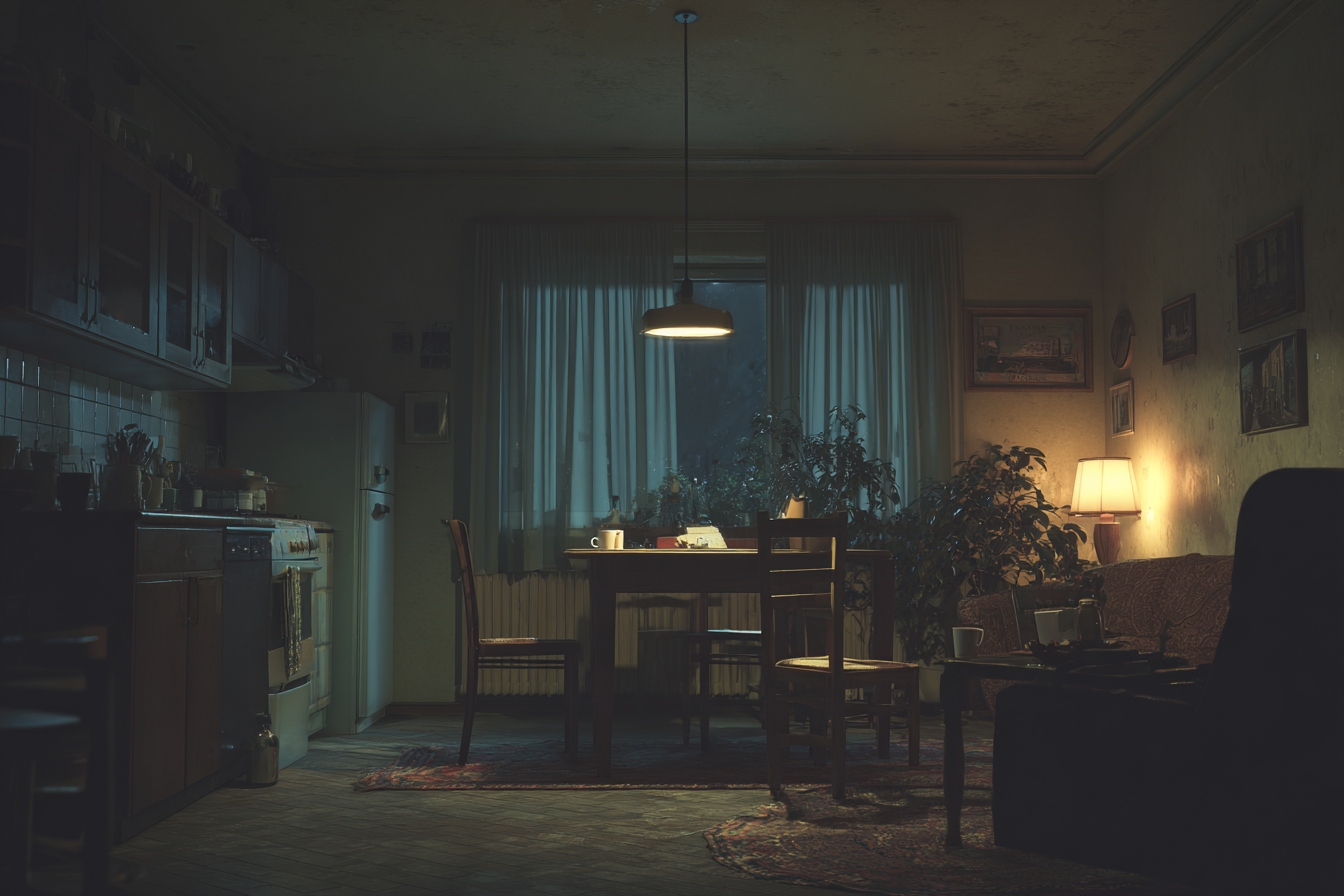An apartment | Source: Midjourney