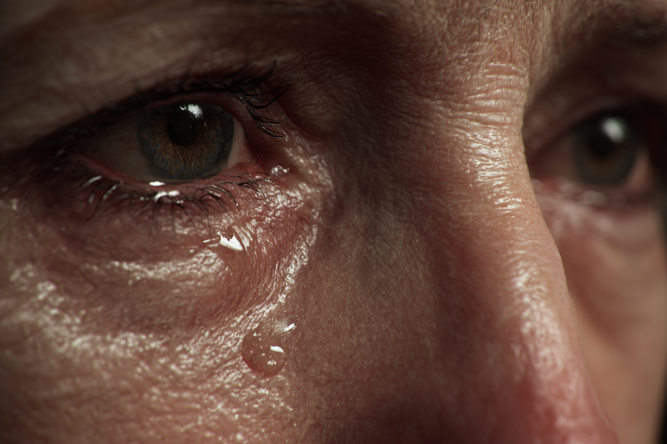 A close-up shot of an older woman's eyes | Source: Midjourney