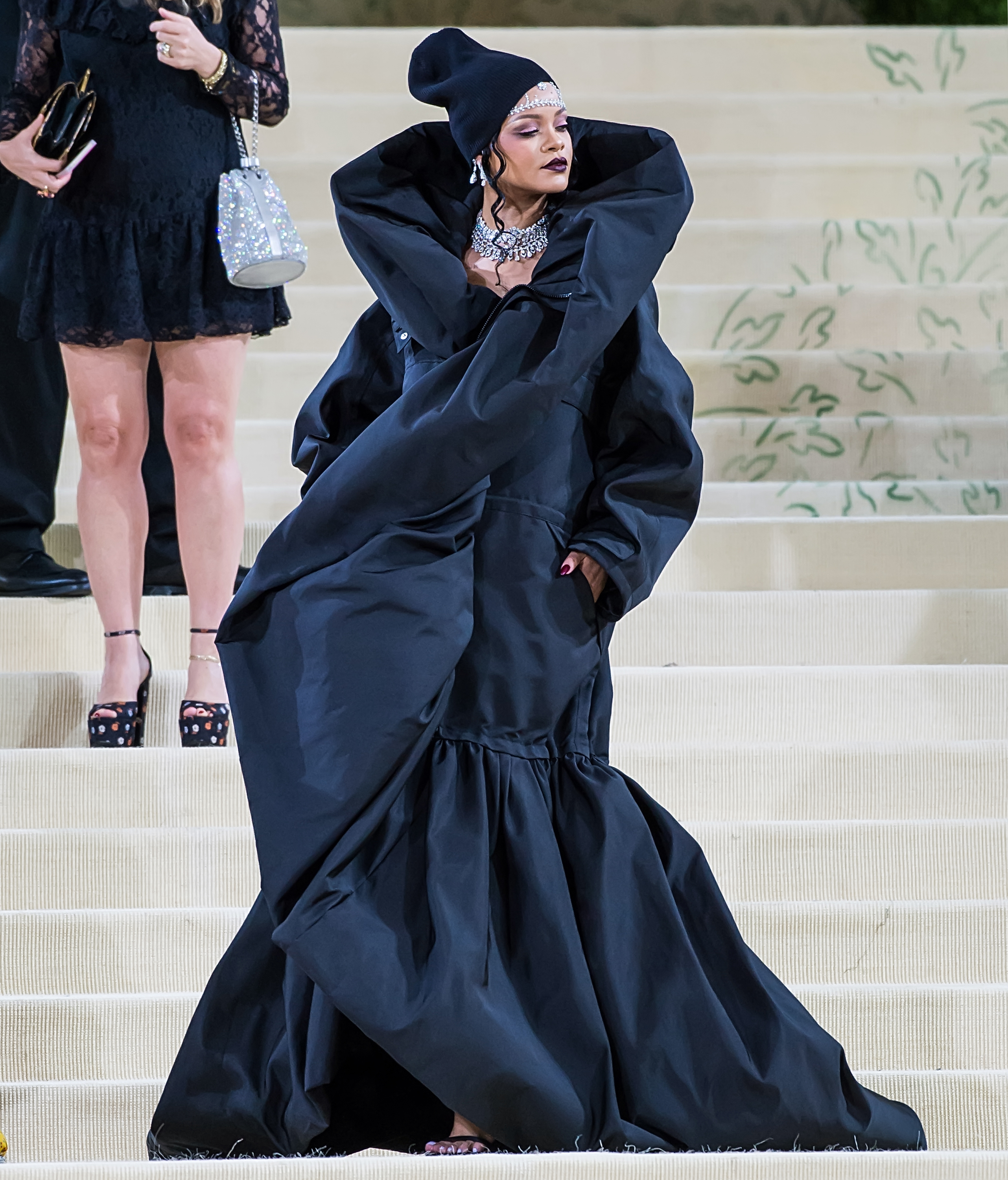 Rihanna at the 2021 Met Gala on September 13 in New York. | Source: Getty Images