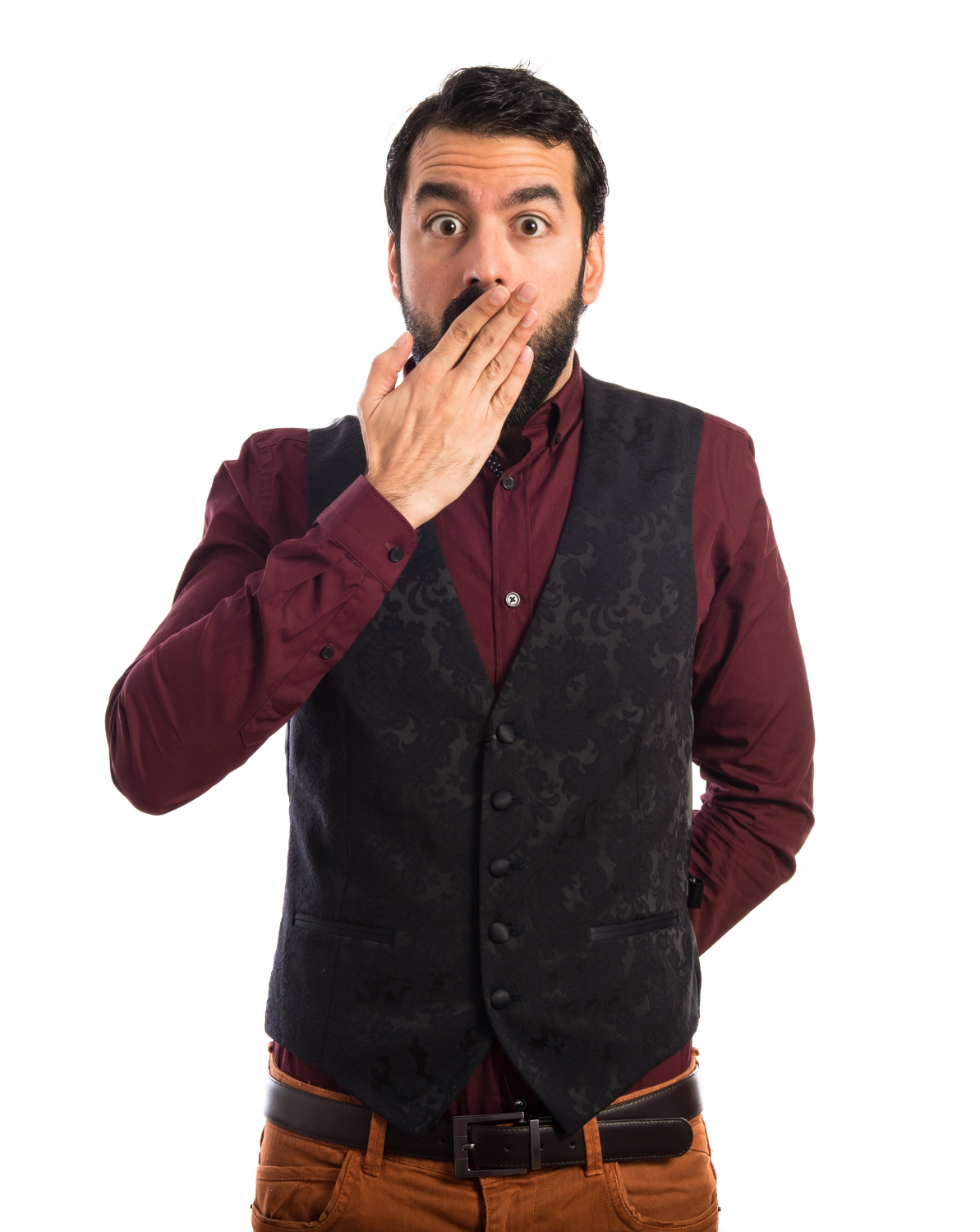 A shocked man | Source: Freepik