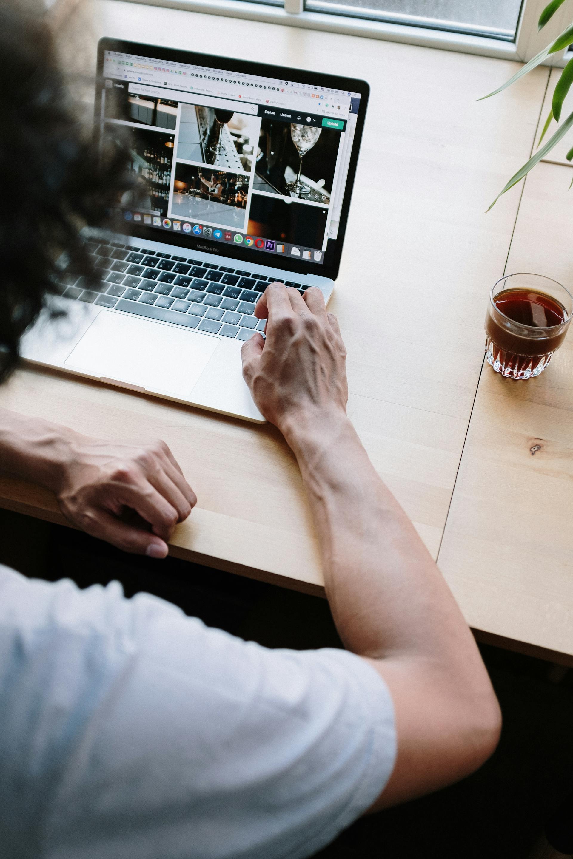 A person working on a laptop | Source: Pexels