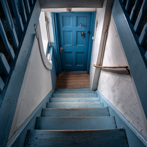 Stairs leading to the basement | Source: Midjourney