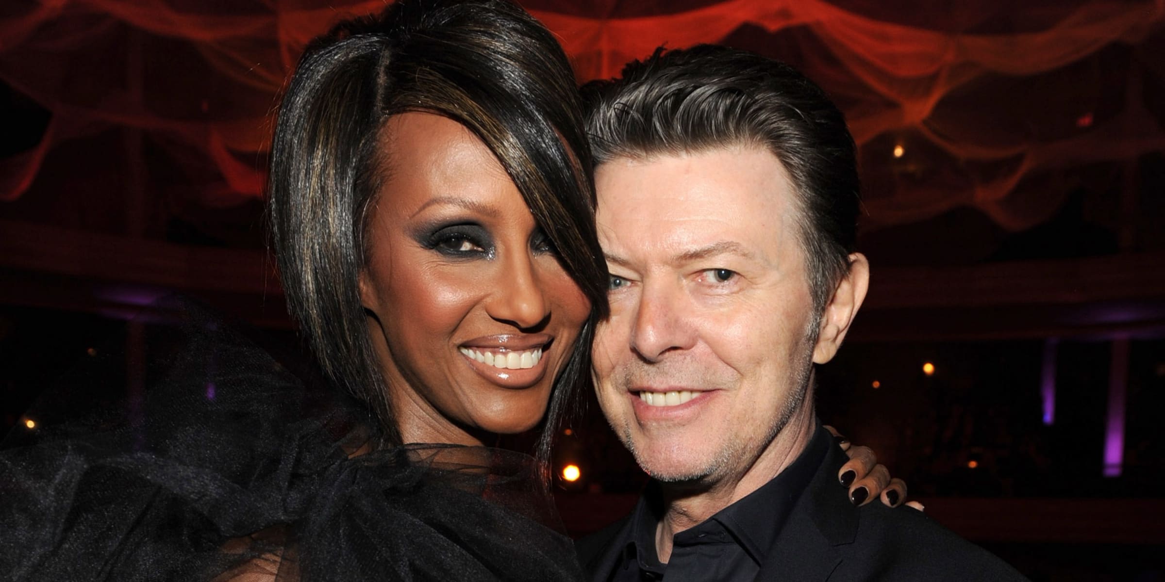 Iman and David Bowie | Source: Getty Images