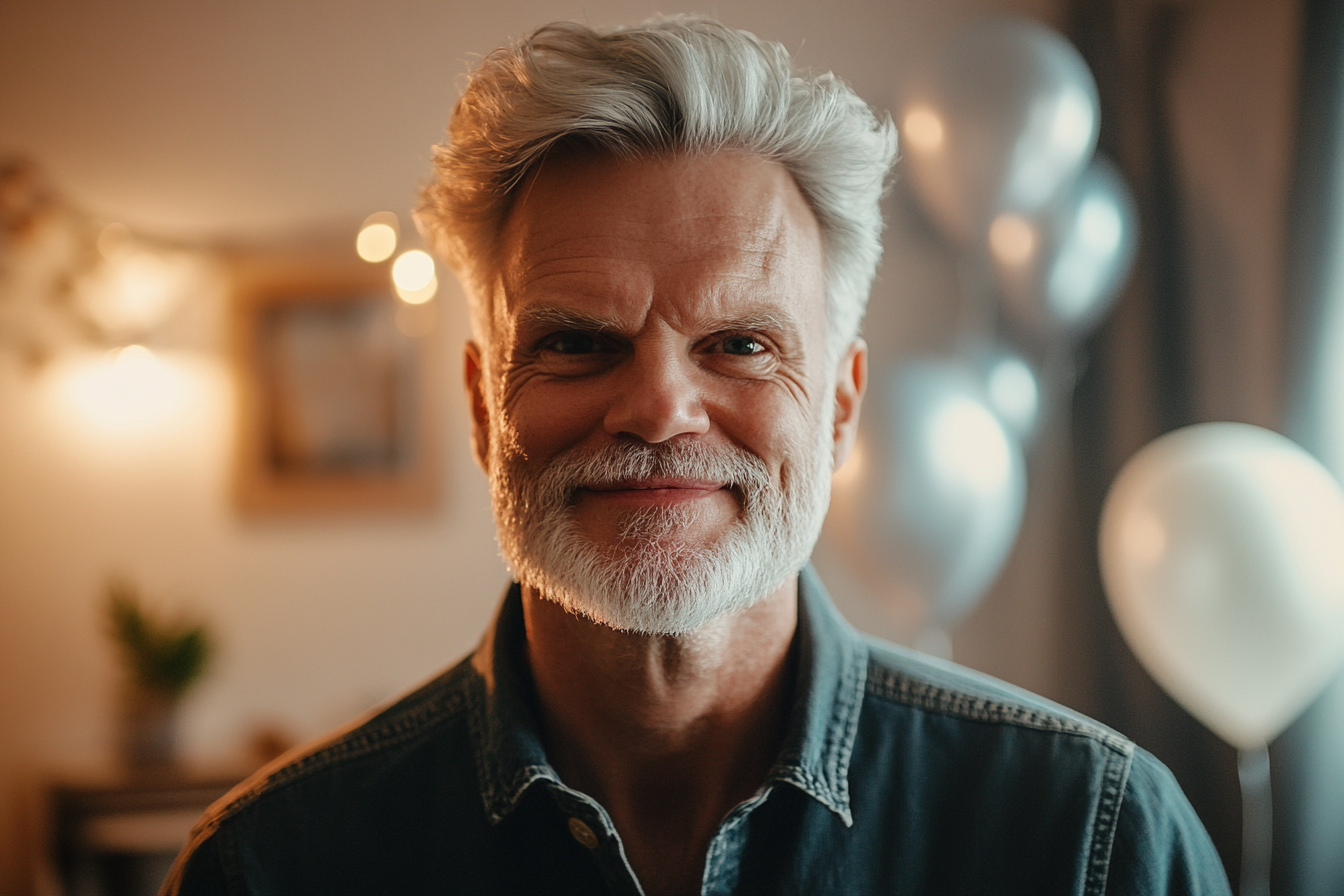 A man smiling | Source: Midjourney
