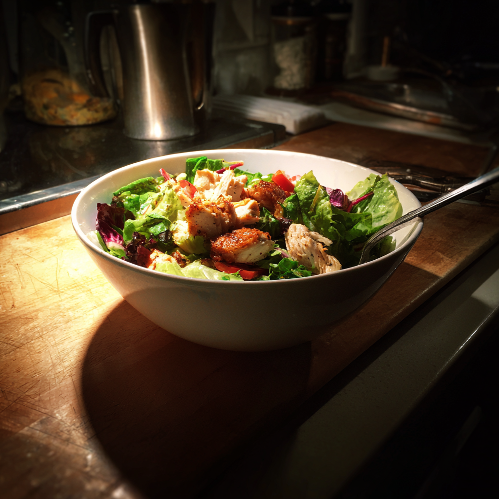 A bowl of salad | Source: Midjourney