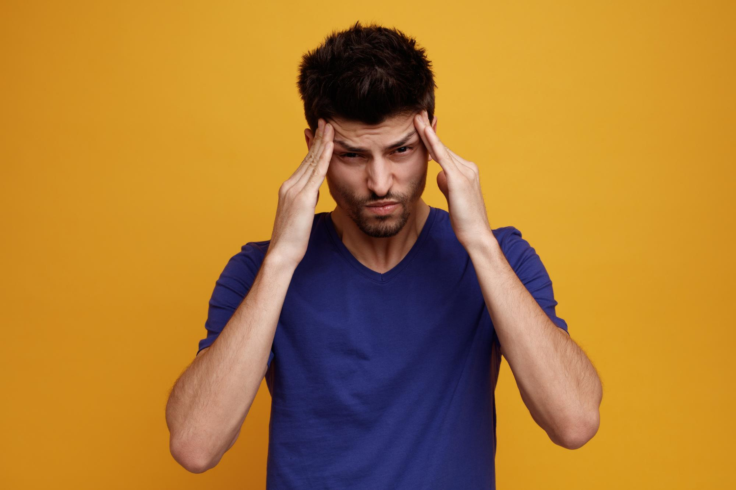 A stressed man | Source: Freepik