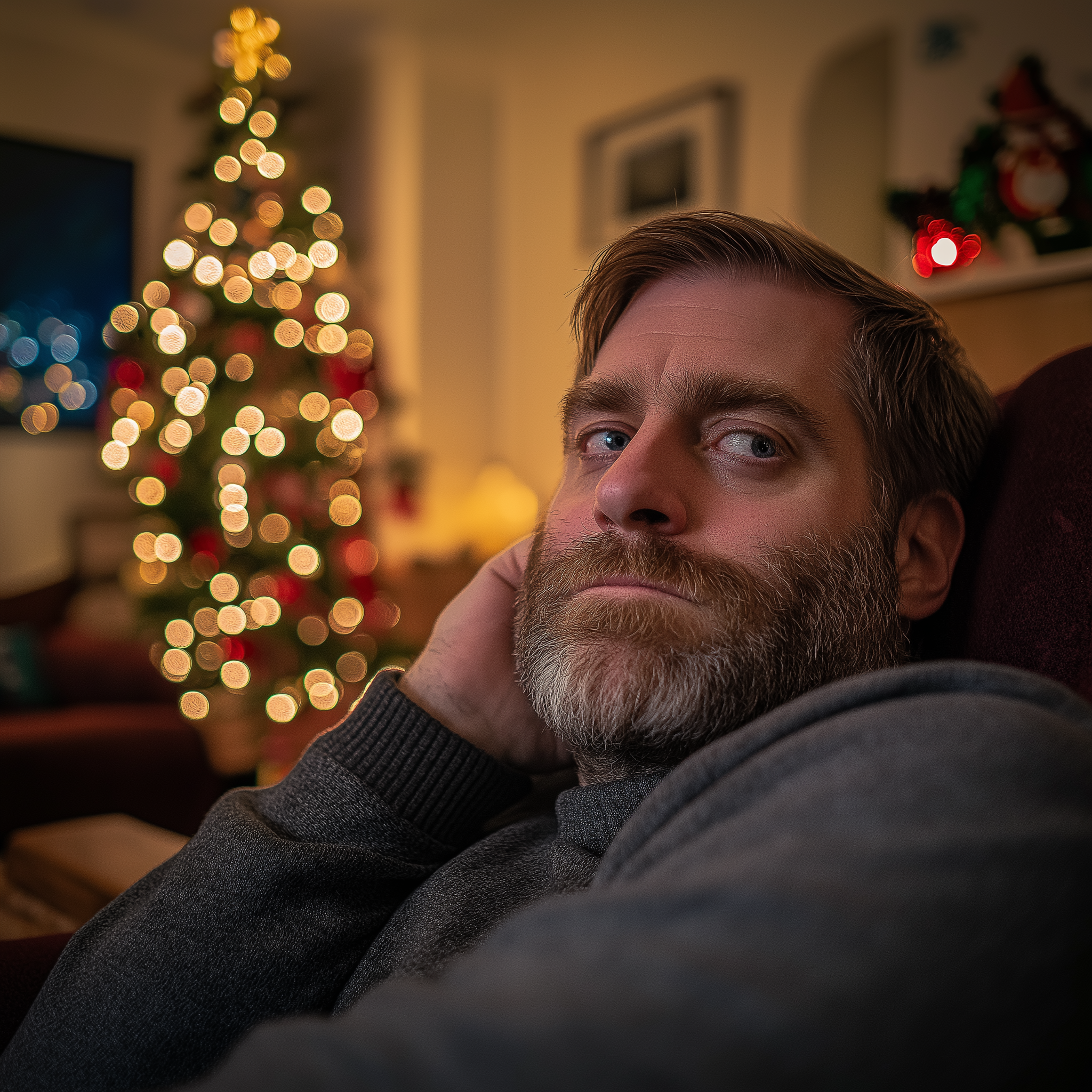 A man sitting back in his chair looking defeated | Source: Midjourney