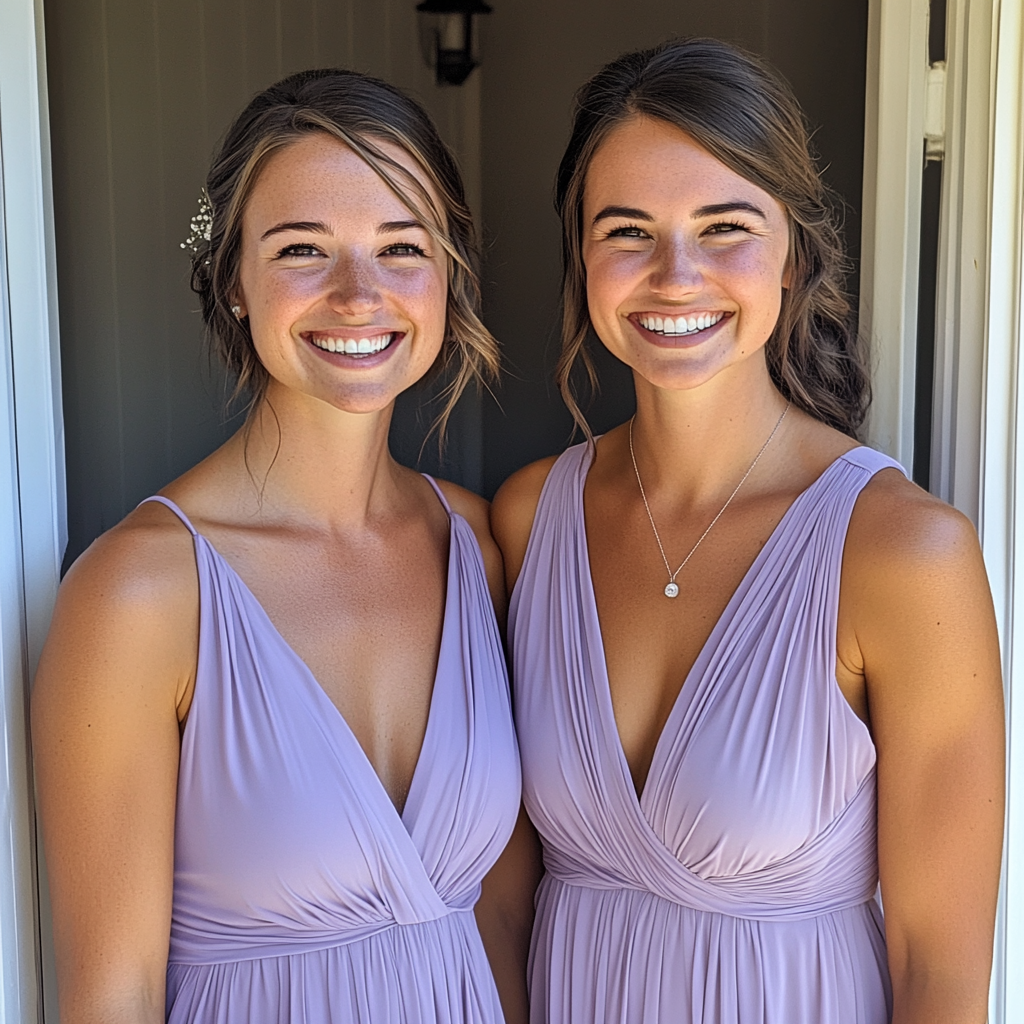 Smiling bridesmaids | Source: Midjourney