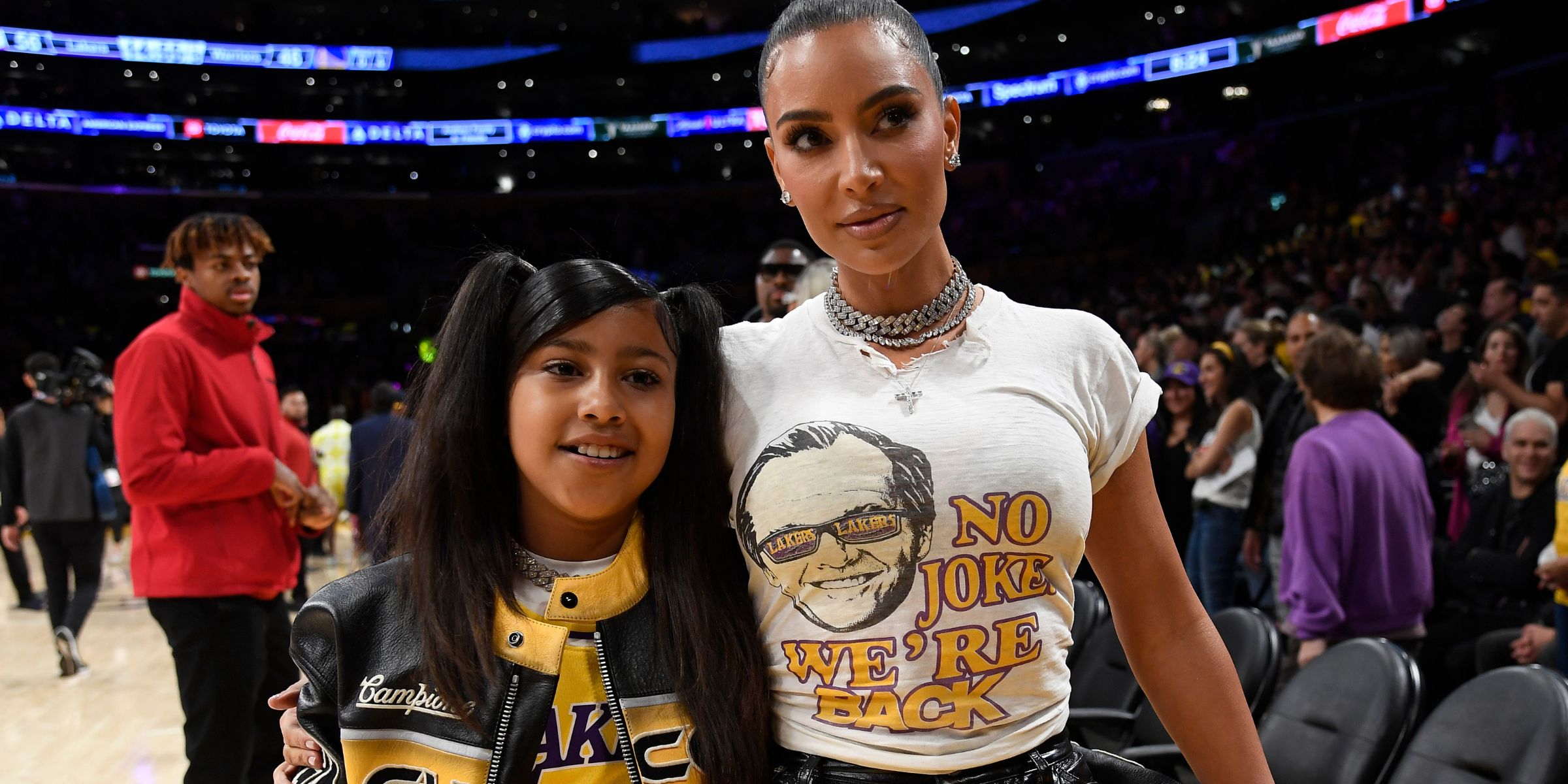 North West and Kim Kardashian | Source: Getty Images