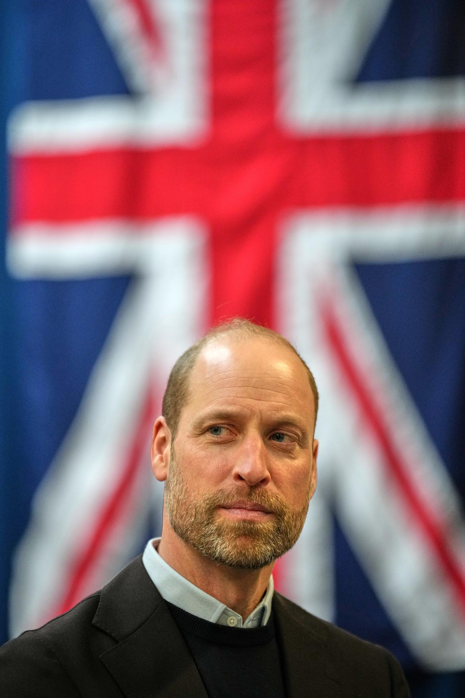 Prince William, Prince of Wales listens as he visits Matter, a pioneer in sustainable technology and a 2025 Earthshot Prize Finalist, on January 22, 2026 in Bristol, England. | Source: Getty Images