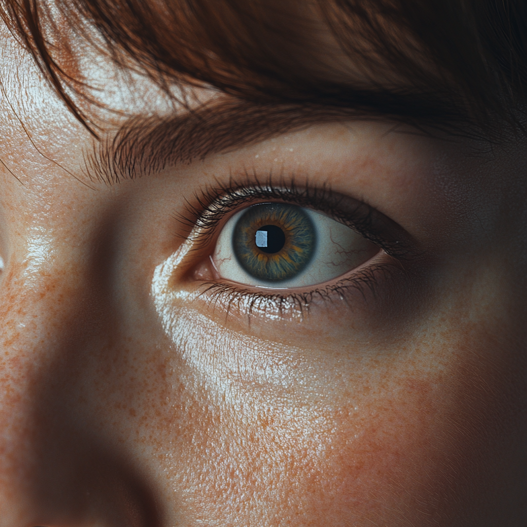 A close-up shot of a woman's eye | Source: Midjourney